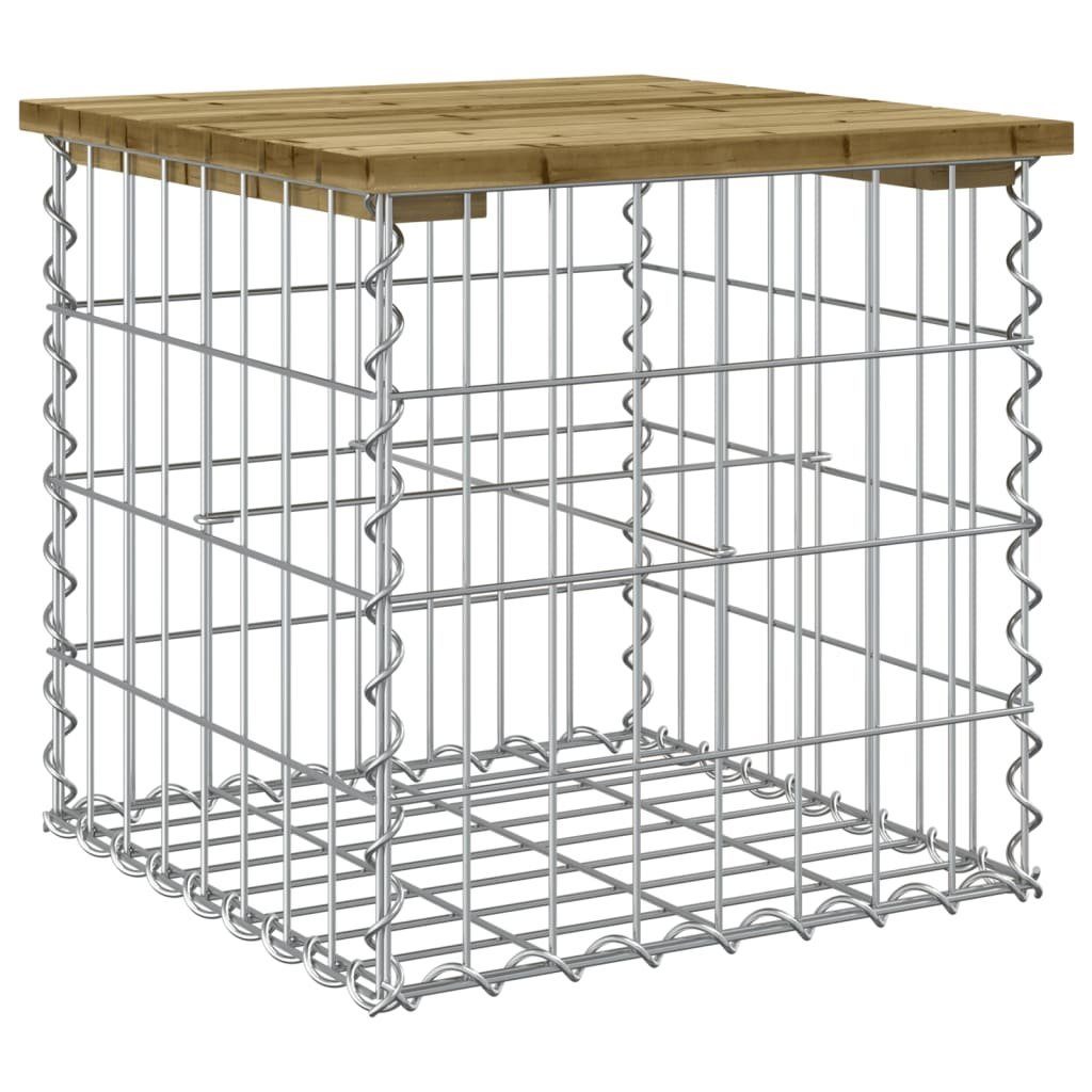 vidaXL Gartenbank Gartenbank aus Gabionen 43x44x42 günstig online kaufen