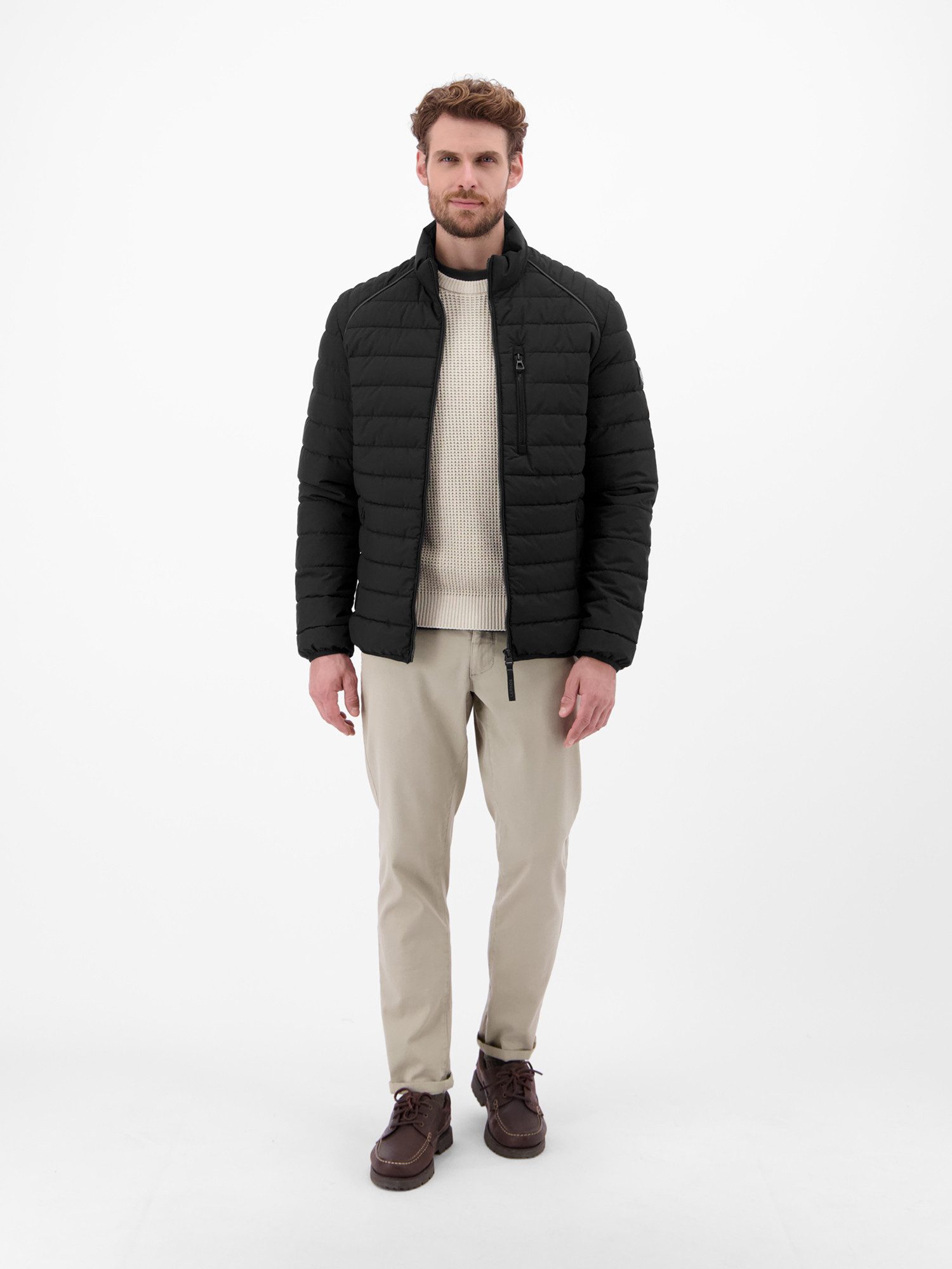 LERROS Steppjacke Light-Weight Herren Steppjacke Wasserabweisend, atmungsaktiv, Brust- und Seitentaschen, unifarben – Bild 5 von 5