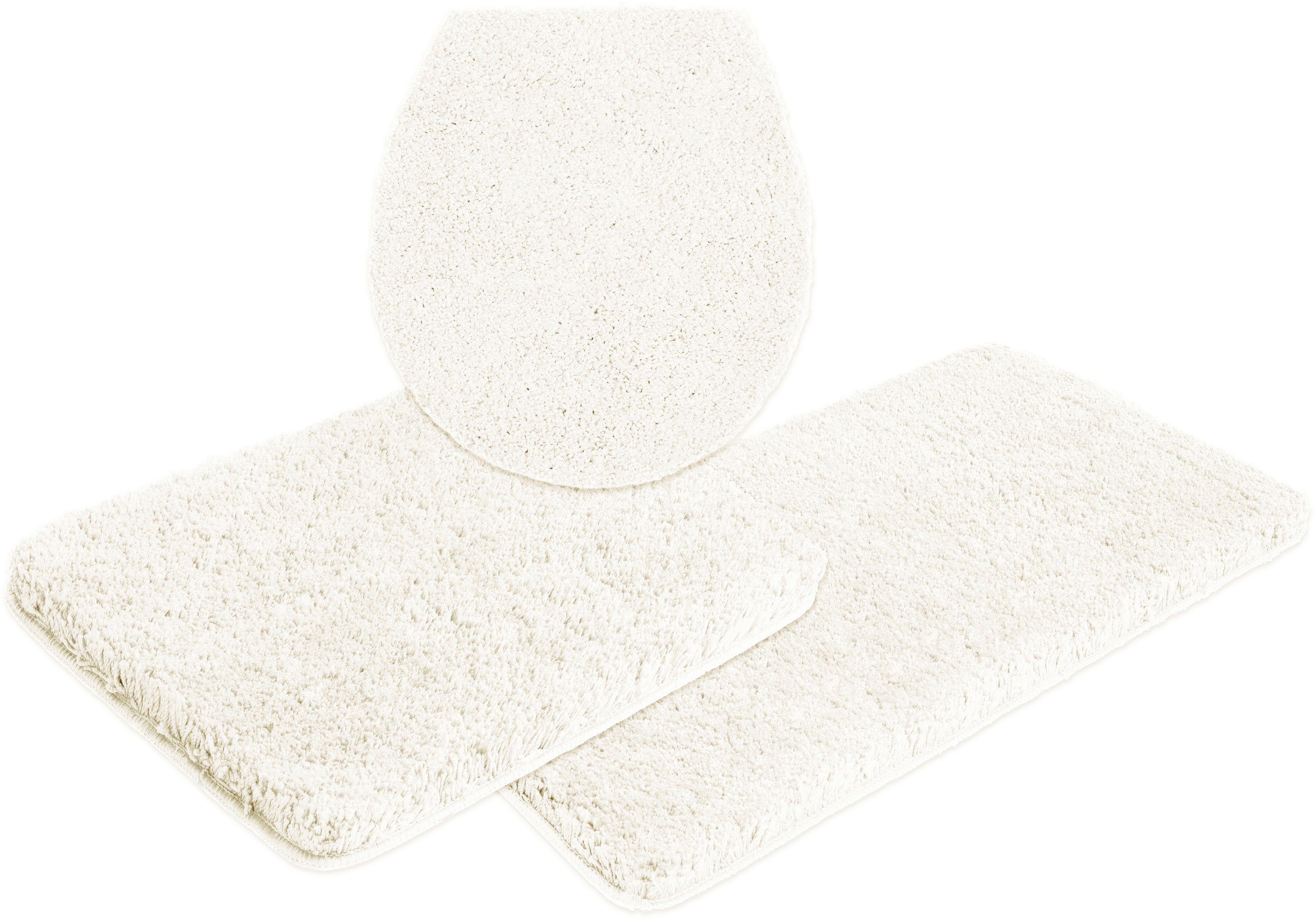 my home Badematte Sanremo, Badvorleger, Badezimmer Teppich, sehr weich, Höh günstig online kaufen