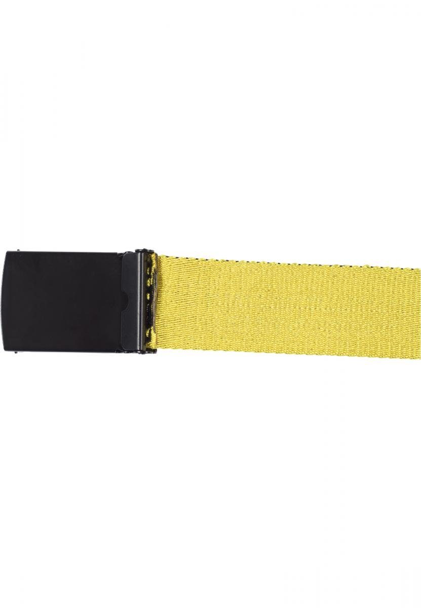 CLASSICS black-yellow-black Hüftgürtel Belt URBAN Logo Accessoires Jaquard