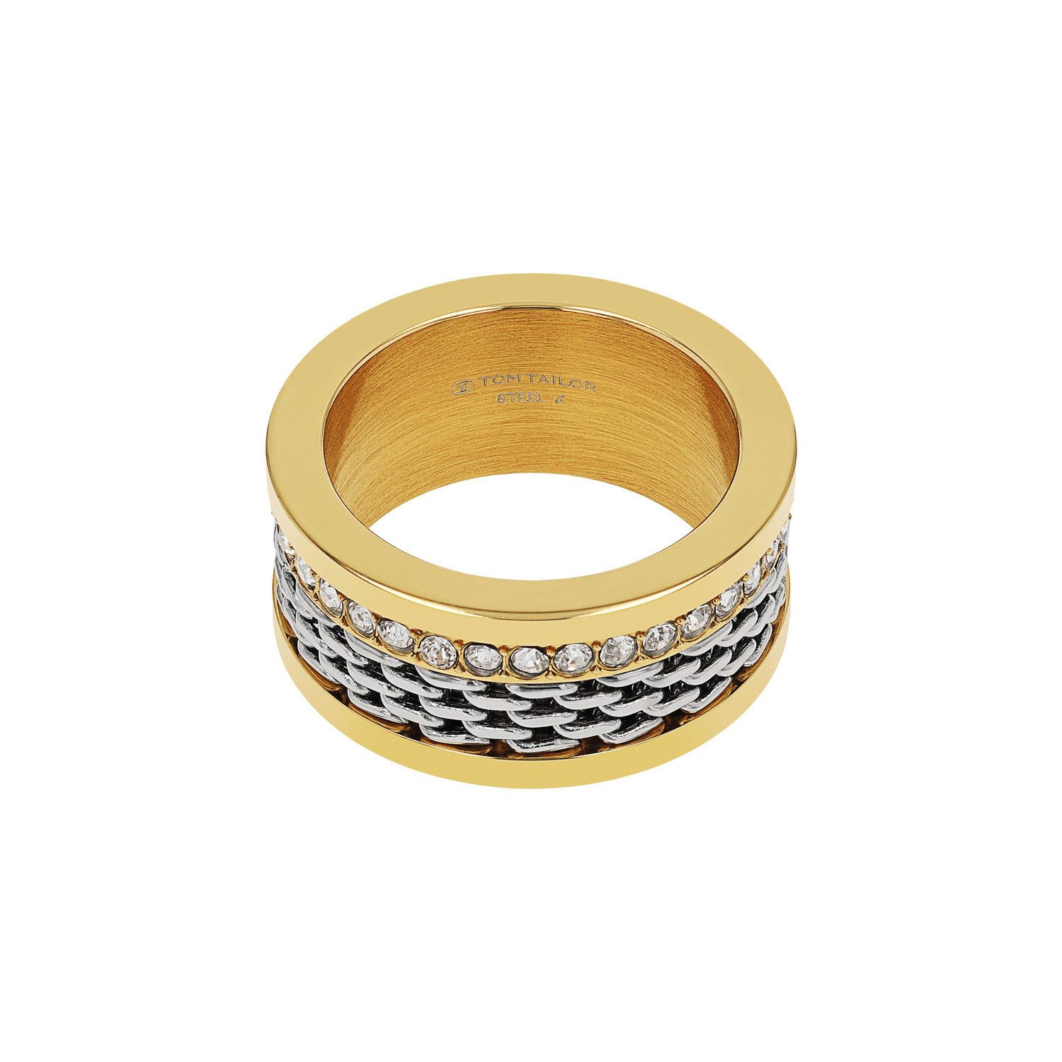 TOM TAILOR Fingerring, mit Zirkonia (synth)