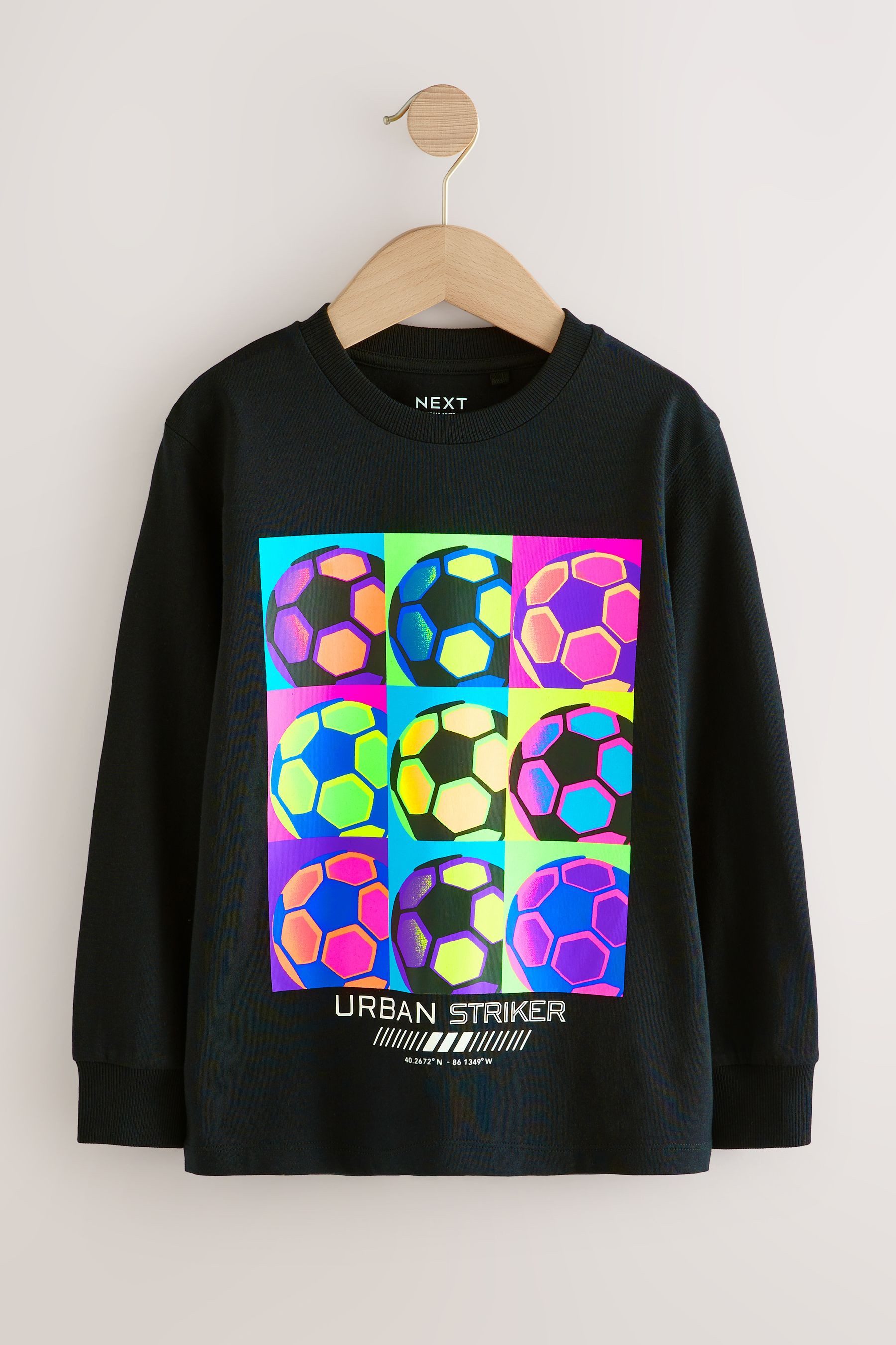 Next Langarmshirt Langärmeliges Grafik-T-Shirt (1-tlg)