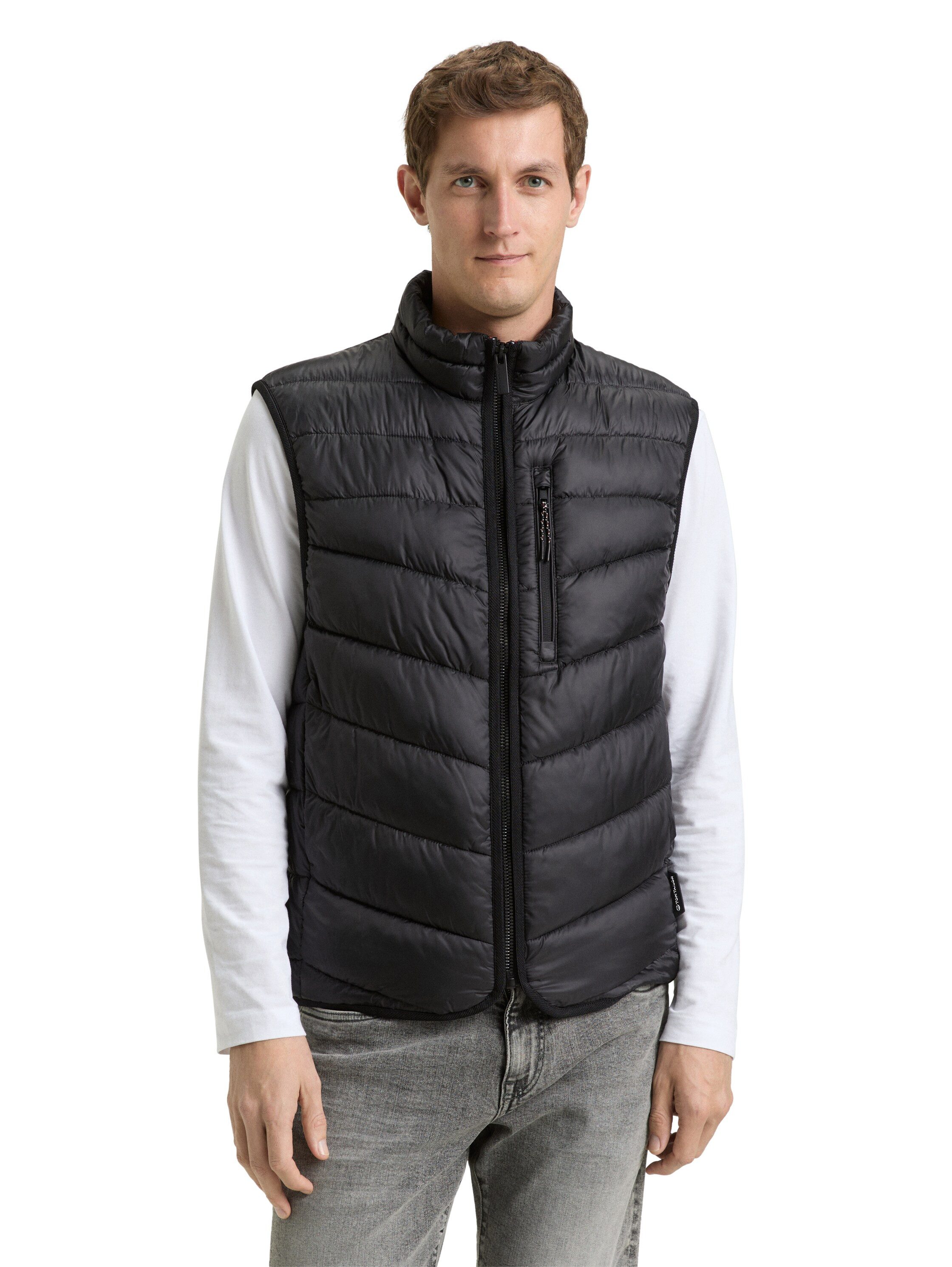 TOM TAILOR Steppweste mit Taschen