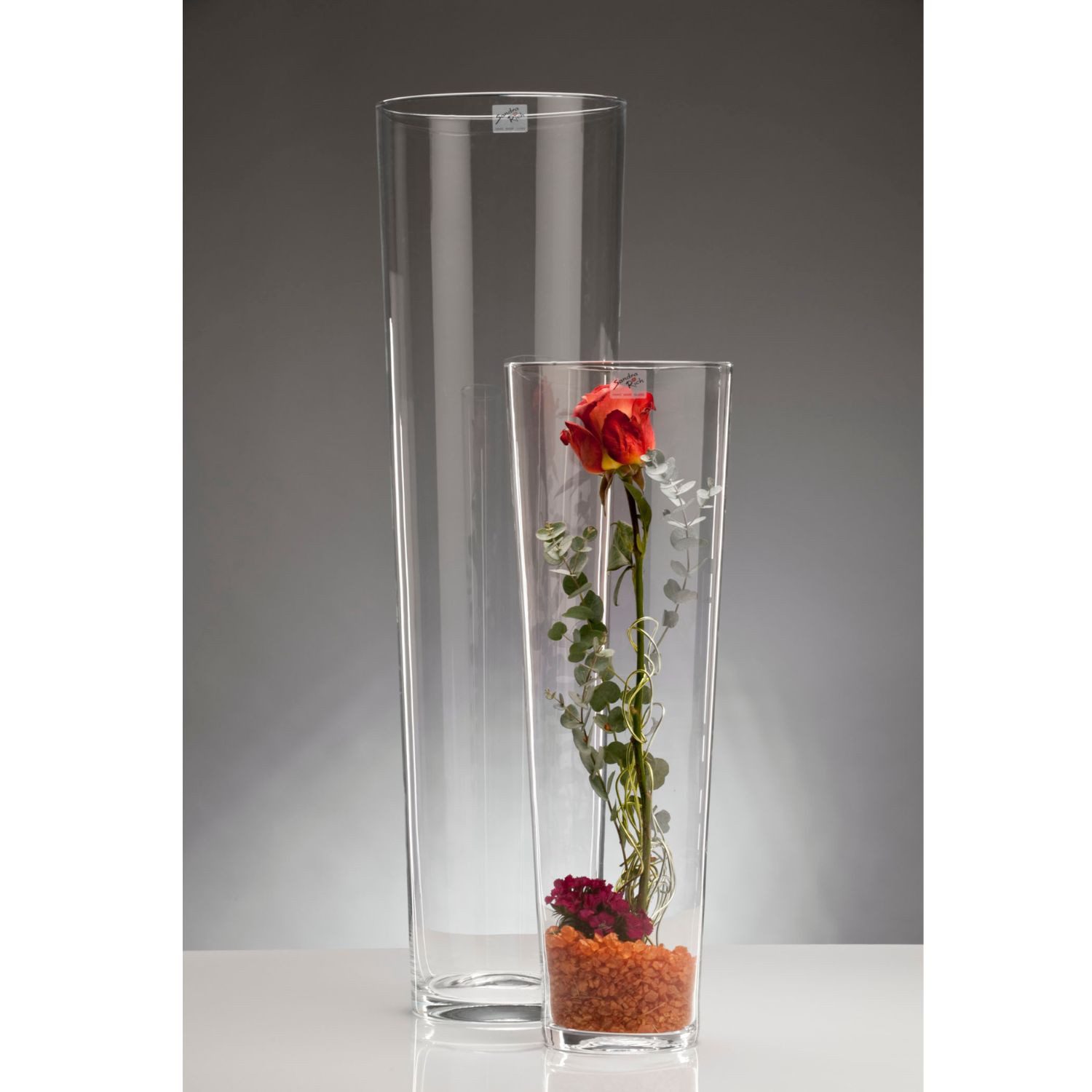 Sandra Rich Dekovase Conical, Hot Cut