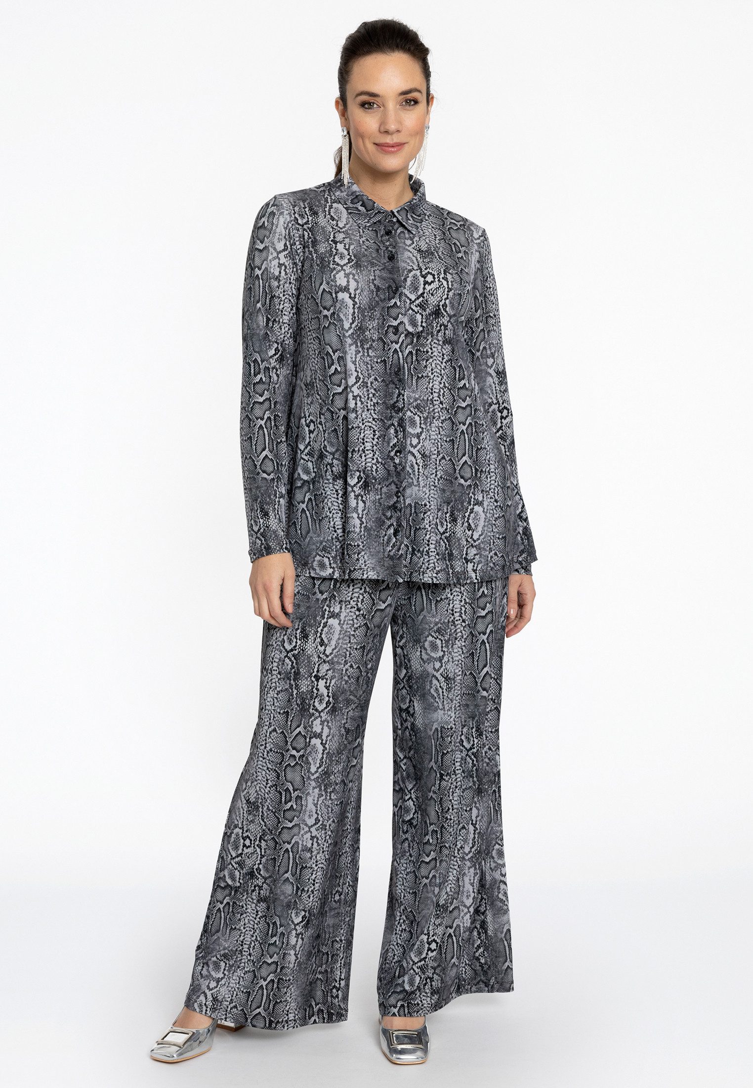 YOEK Blusentop Damen Bluse Große Größen