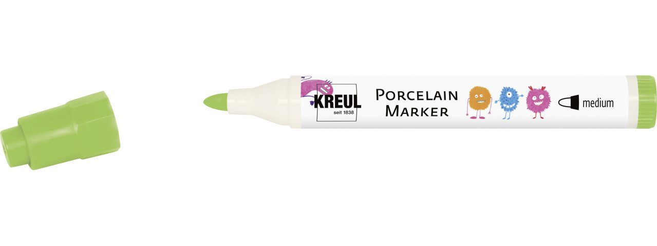 Kreul Bastelfarbe Kreul PorcelainPen easy hellgrün 1 - 3 mm
