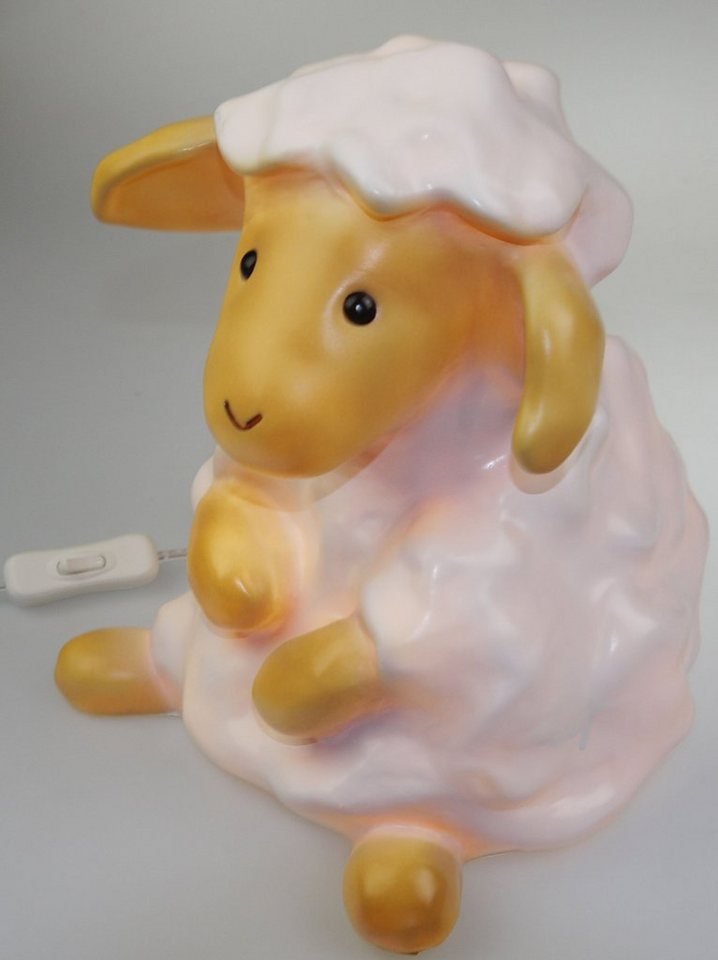 niermann LED Dekofigur Schaf Dolly, LED wechselbar, Dekoleuchte Schaf Dolly