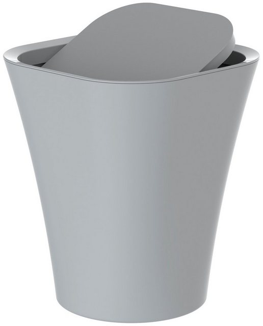 Eisl Kosmetikeimer, (8,5 Liter) mit Schwingdeckel, Grau