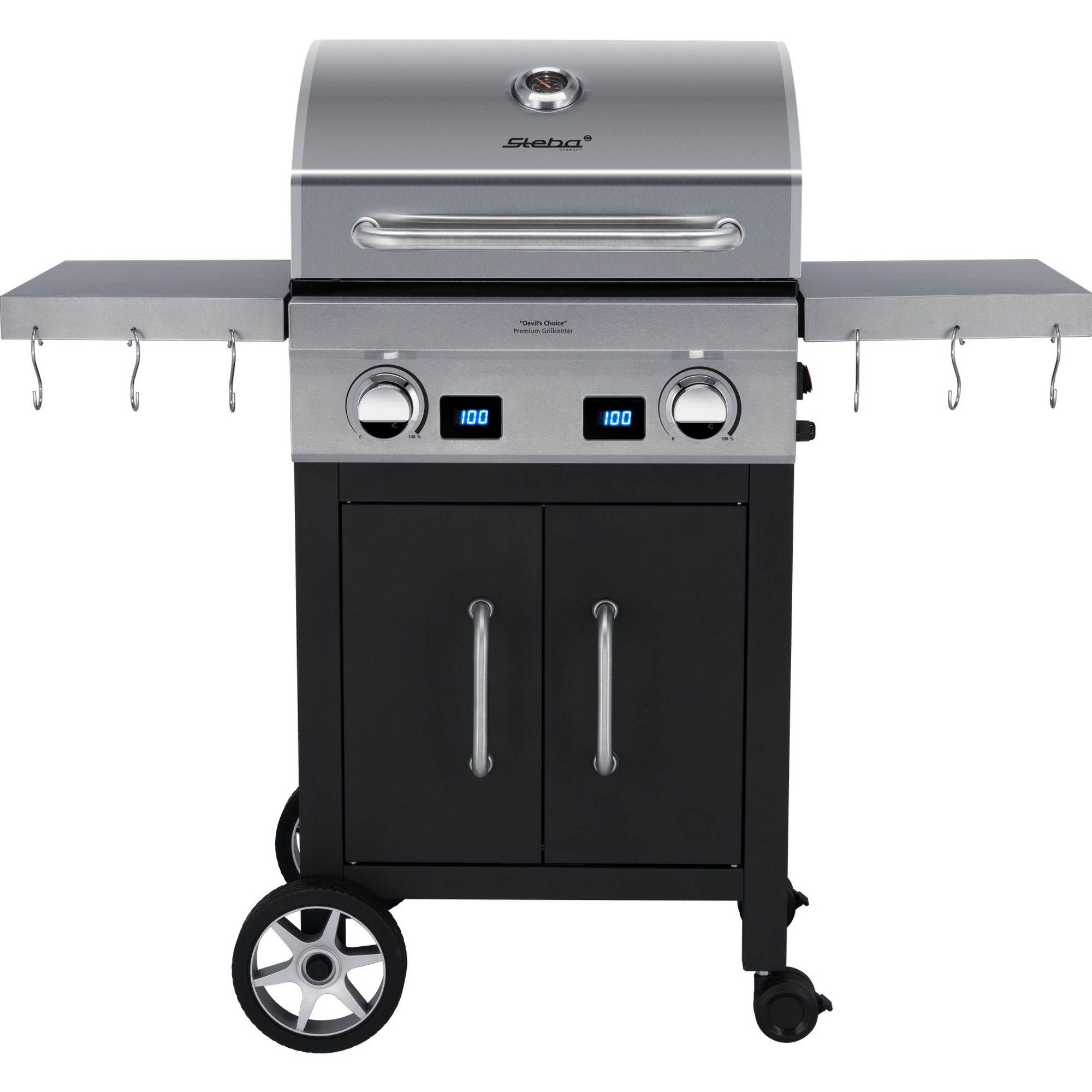 Steba Elektro-Standgrill Steba Deluxe Grillcenter VG 7000 Devil’s Choice, (2.800 Watt)