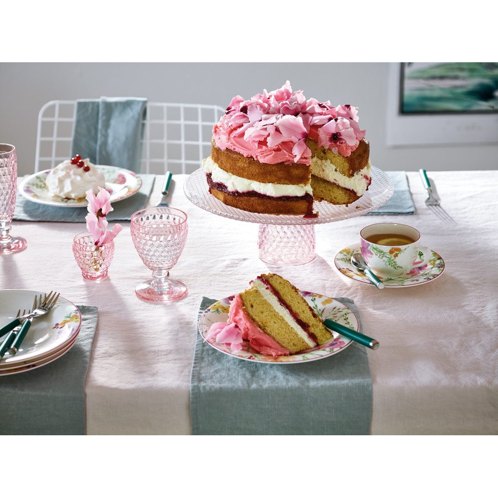 Villeroy & Boch Frühstücksteller Mariefleur Basic, Spülmaschinengeeignet, Mehrfarbig, Blumen, H: 2.3cm