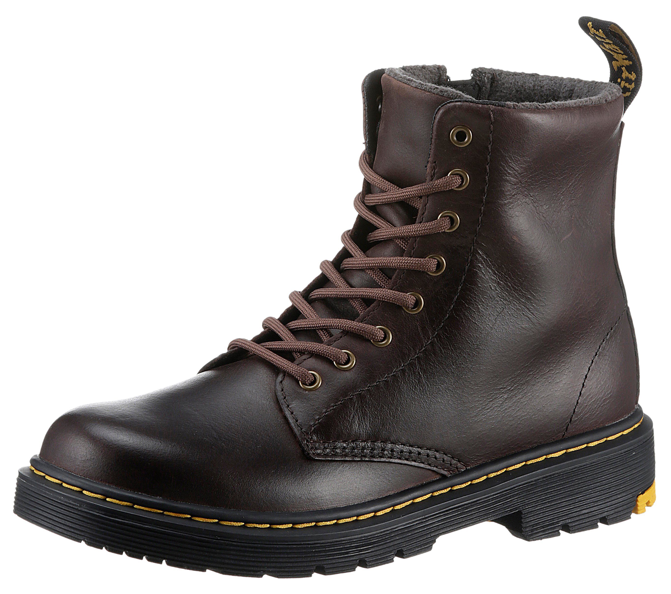 DR. MARTENS 1460 J Schnürboots mit wärmender Innenausstattung