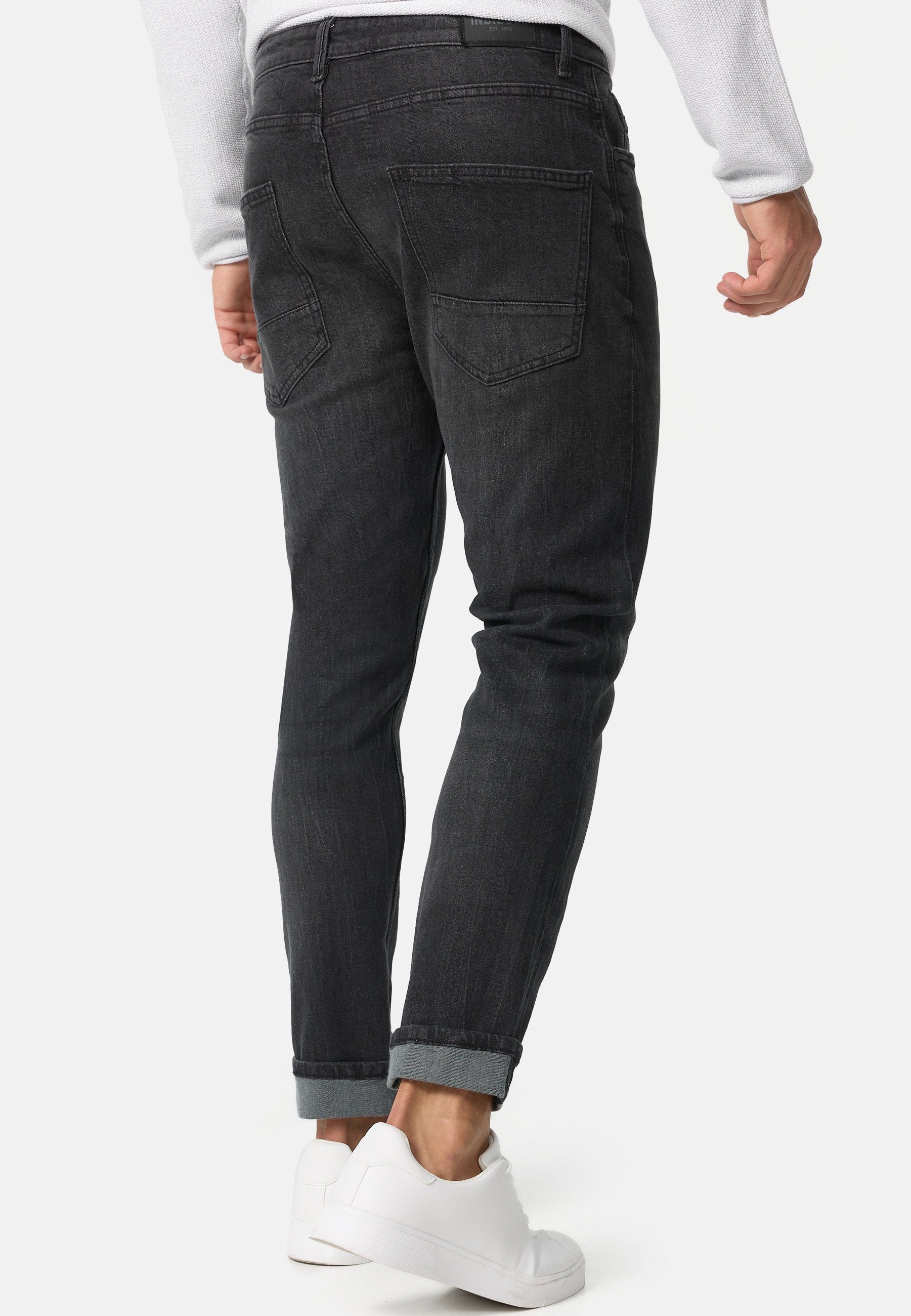 Indicode Regular-fit-Jeans Herren INChammy Jeanshose modische Jeanshose aus Baumwolle