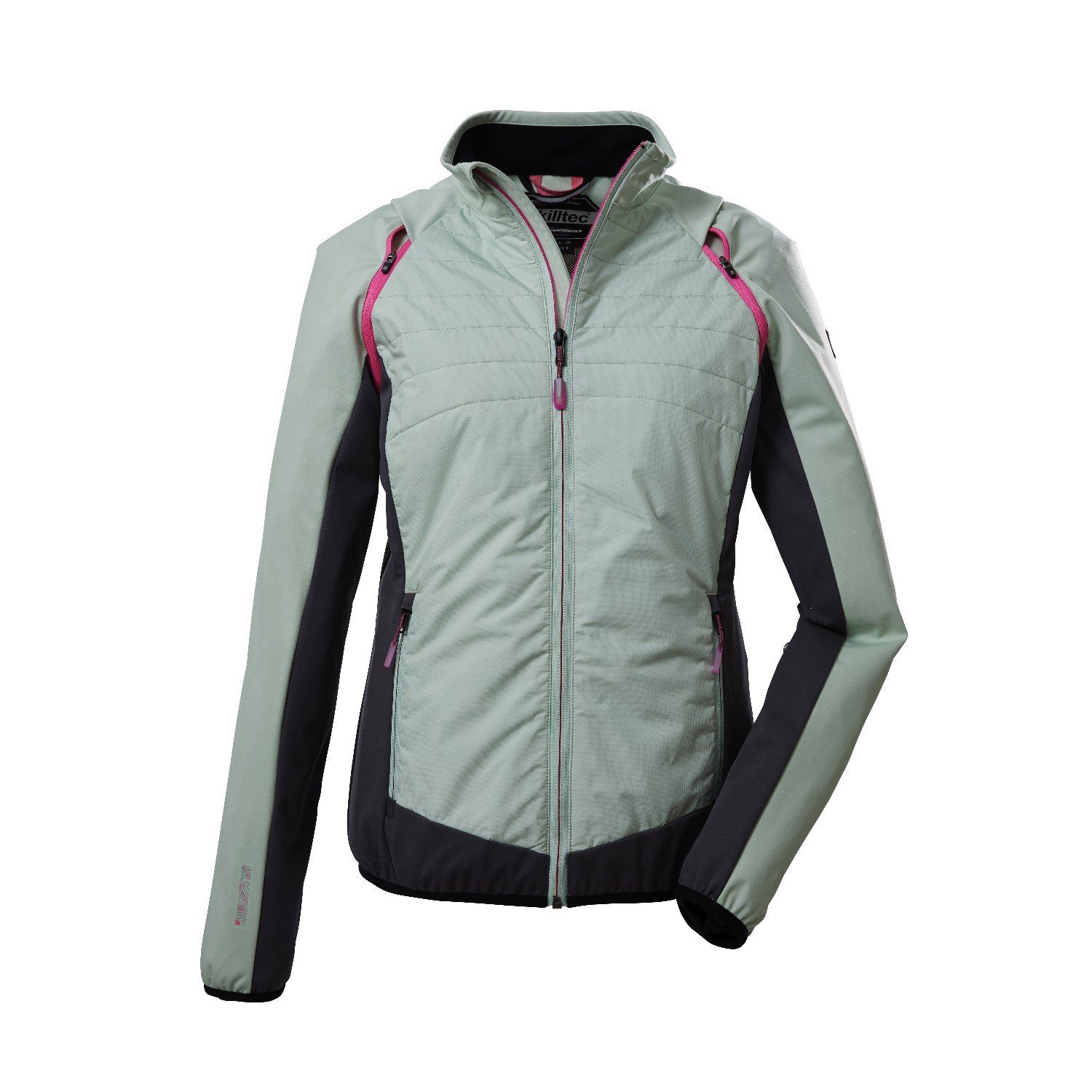 Killtec Funktionsjacke Hybridjacke mit abzippbaren Ärmeln günstig online kaufen