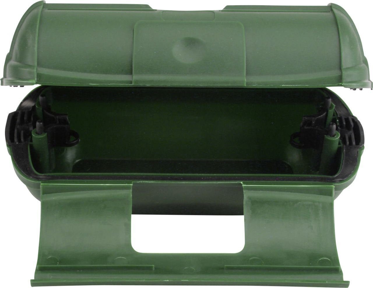 UNITEC Kabelbox Safe-Box groß Steckverbindung Kabel Kupplung Schutz außen IP44 grün