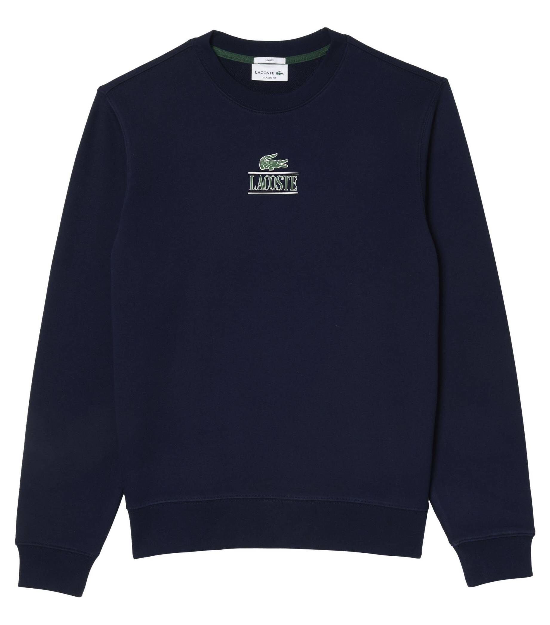 Lacoste Sweatshirt Sweatshirt SIGNATURE Classic Fit (1-tlg)