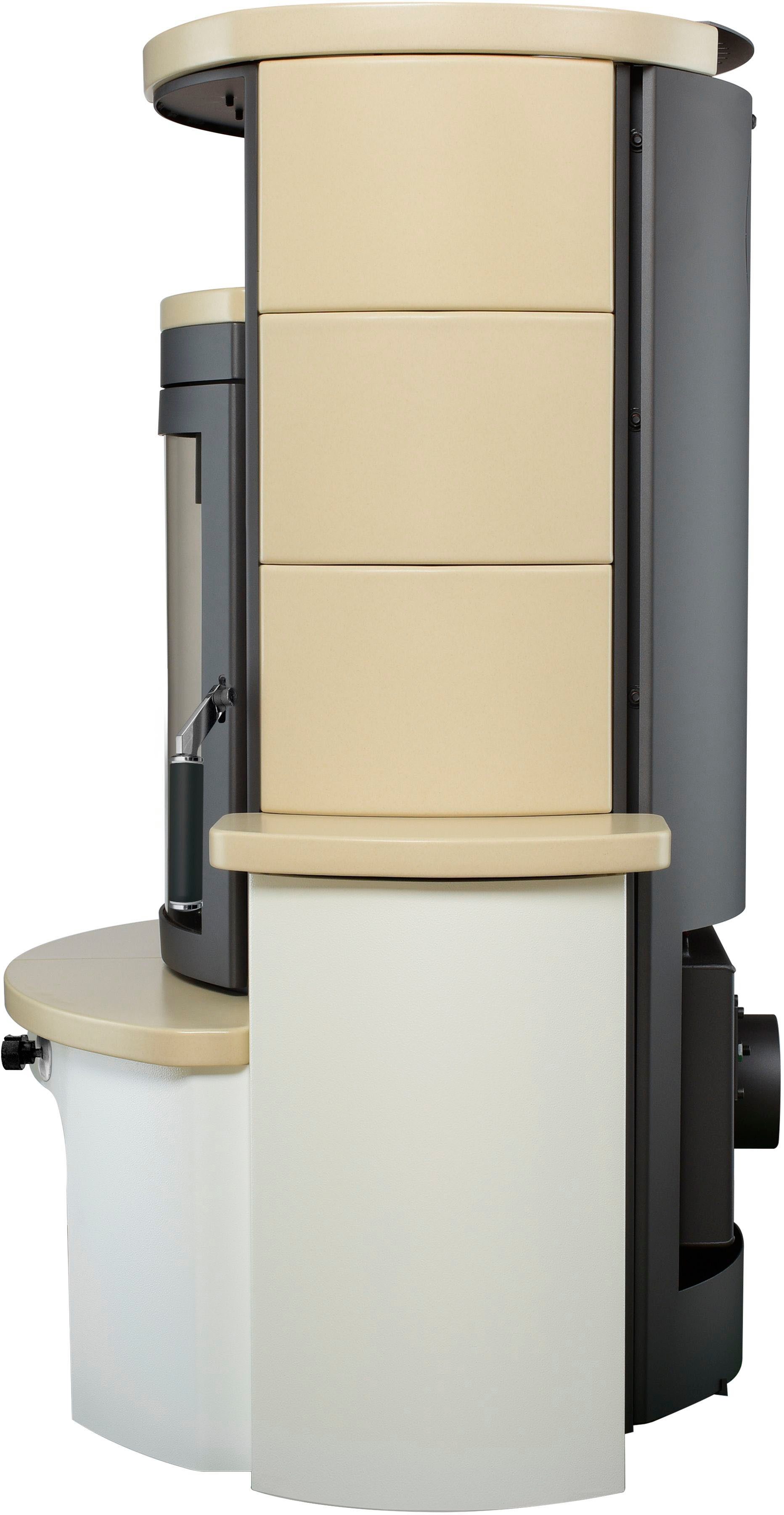 HARK wood-burning stove »Avenso GT ECOplus«, 8 kW, continuous burning, cream