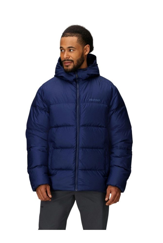 Marmot Winterjacke Winter-Daunenjacke Guides Down Hoody 2025 (wärmend dank Daunenfüllung)