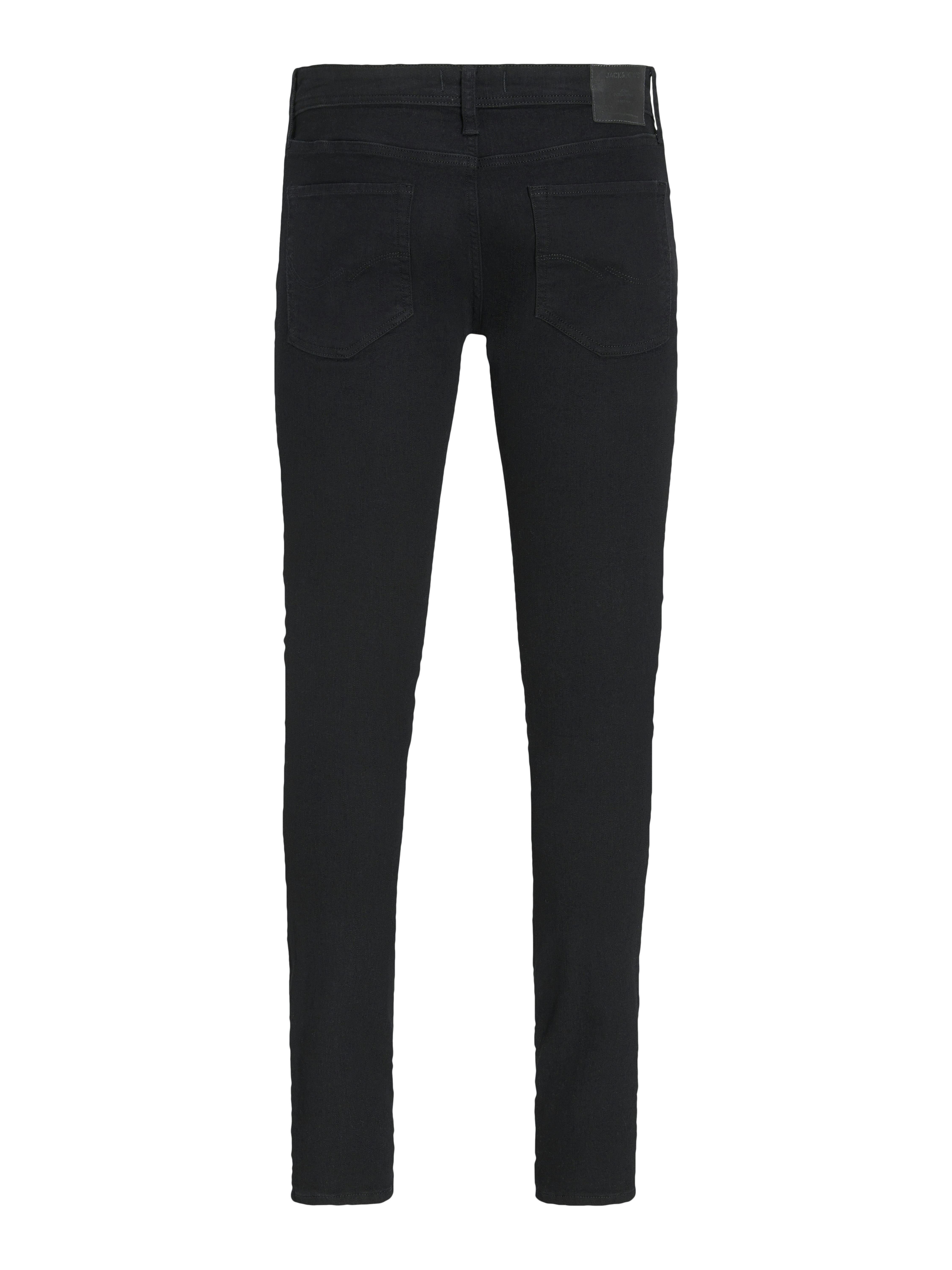 Jack & Jones Skinny-fit-Jeans JJILIAM Skinny Jeans mit Used-Waschung für schlanke Silhouette Abriebeffekte, modisch, skinny fit, Baumwollmischung
