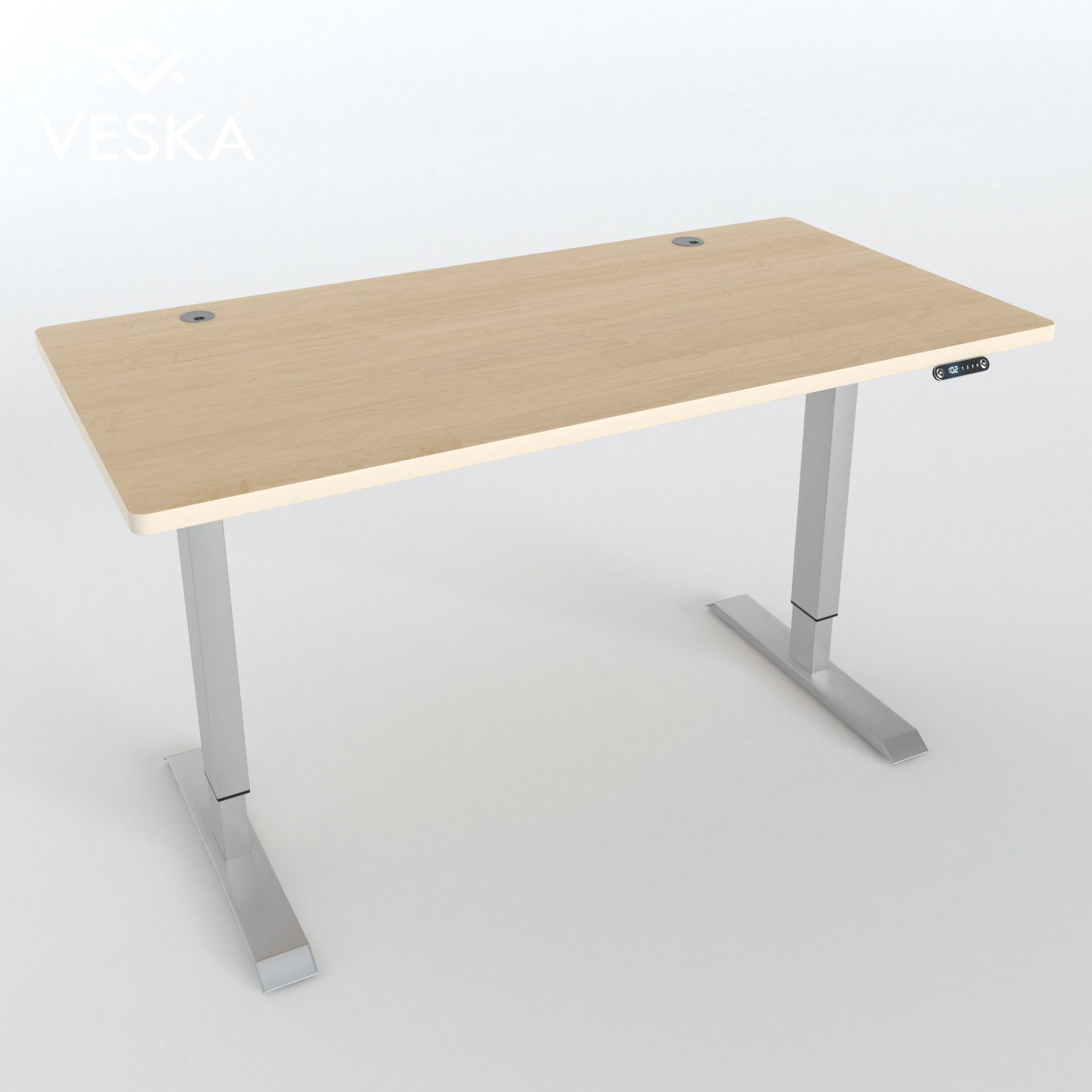 VESKA Schreibtisch Höhenverstellbar 140 x 70 günstig online kaufen