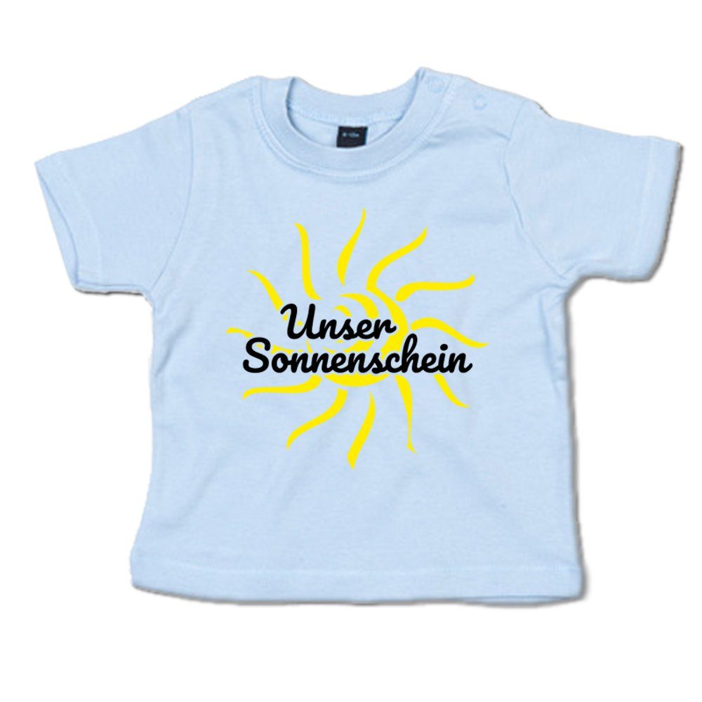 Ggraphics TShirt Unser Sonnenschein Baby TShirt mit Spruch für coole