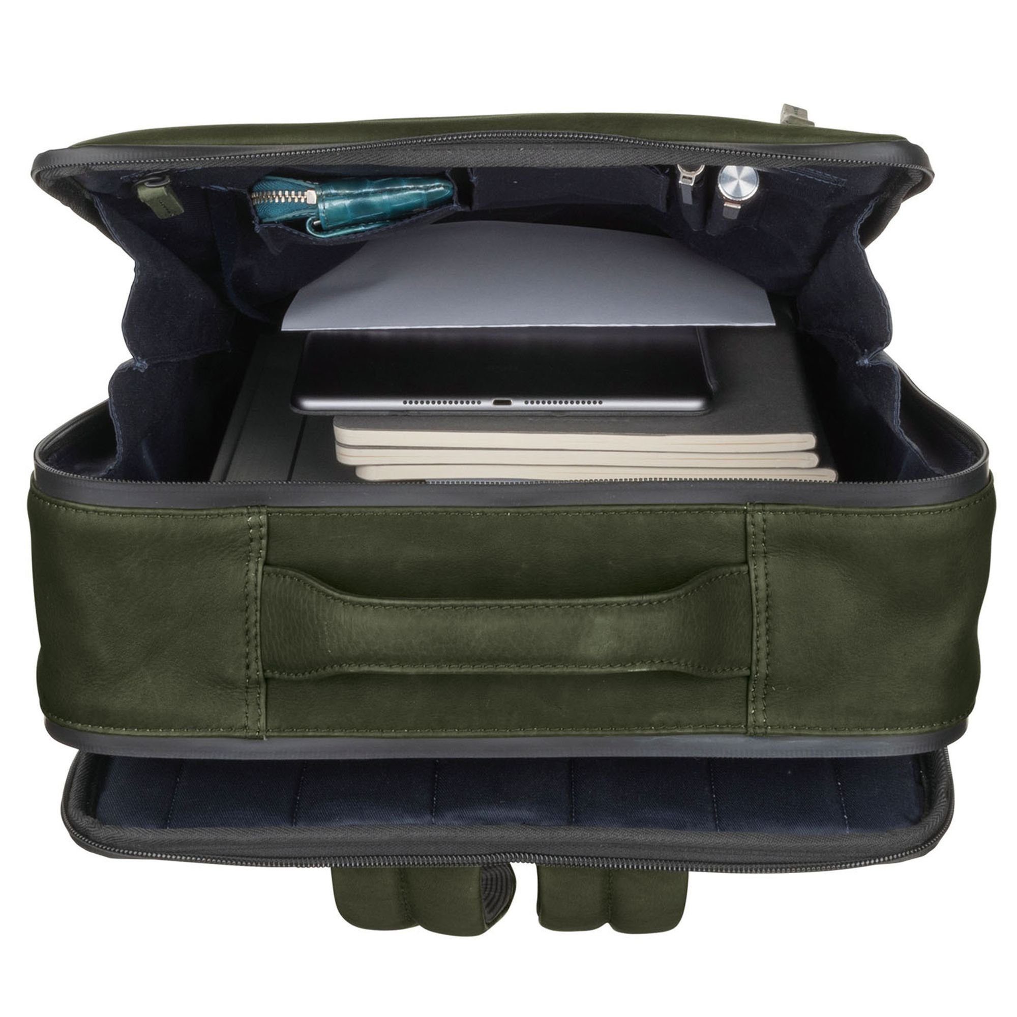 Leonhard Heyden Daypack Den Haag, Leder