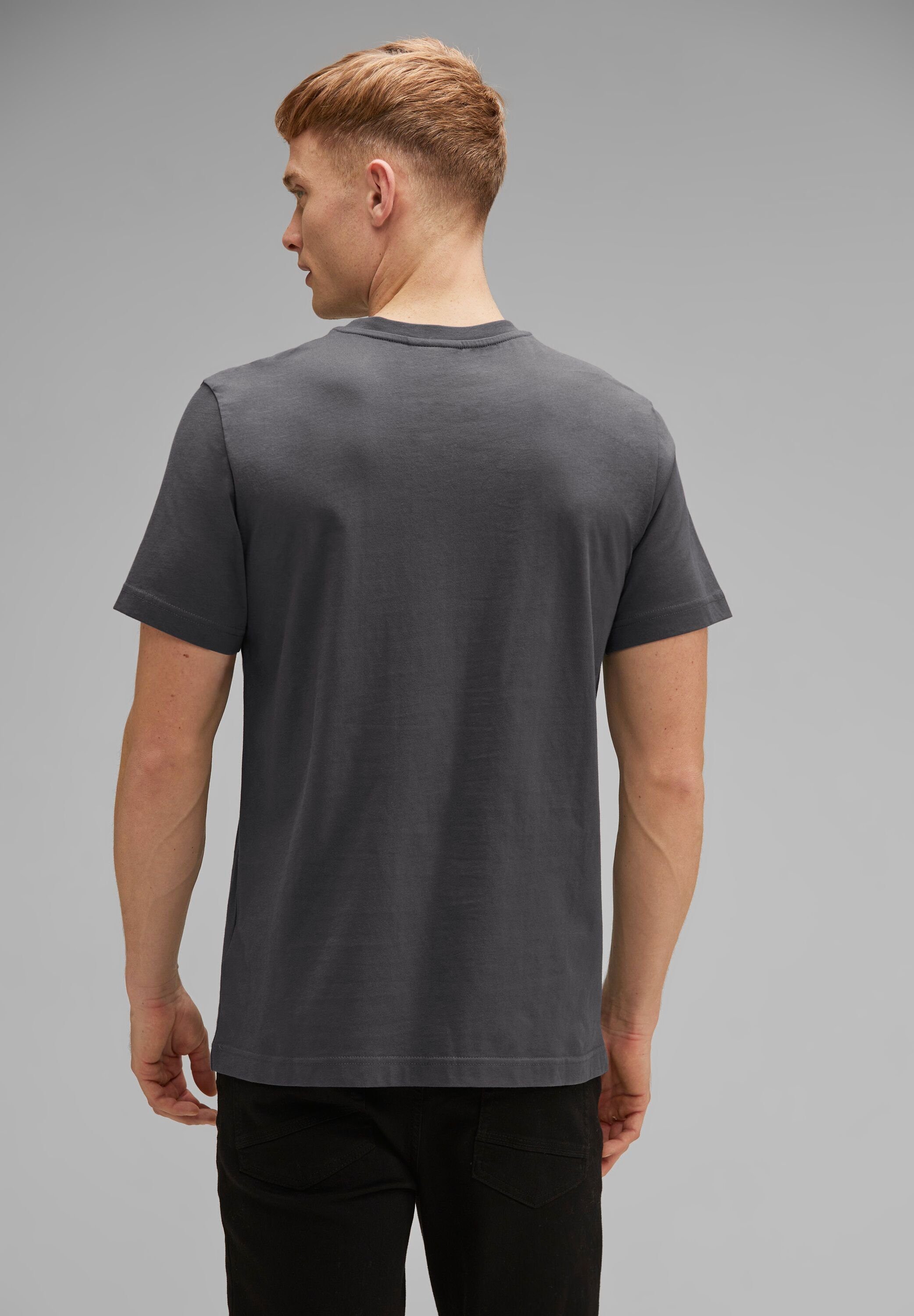 T-Shirt ONE Rundhalsausschnitt dark STREET iron grey MEN