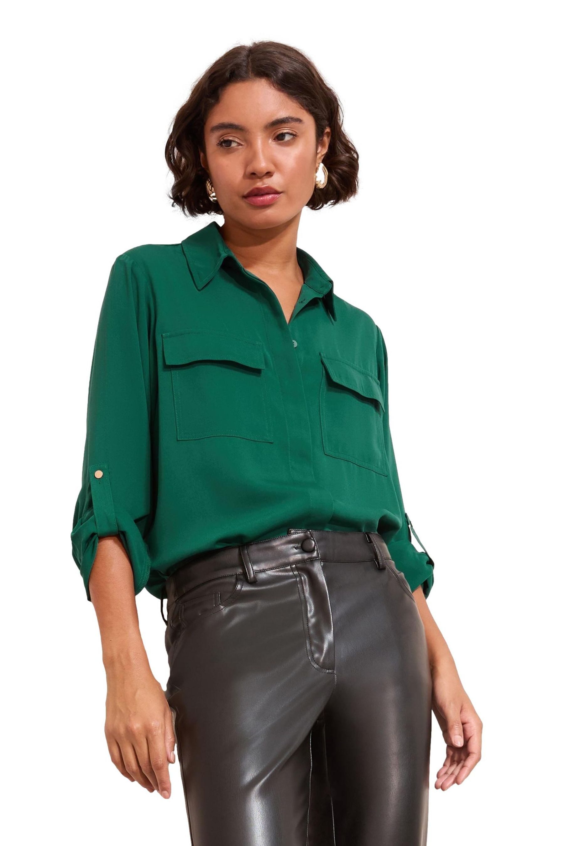 Friends Like These Hemdbluse Friends Like These Utility-Hemd mit Taschen (1 günstig online kaufen