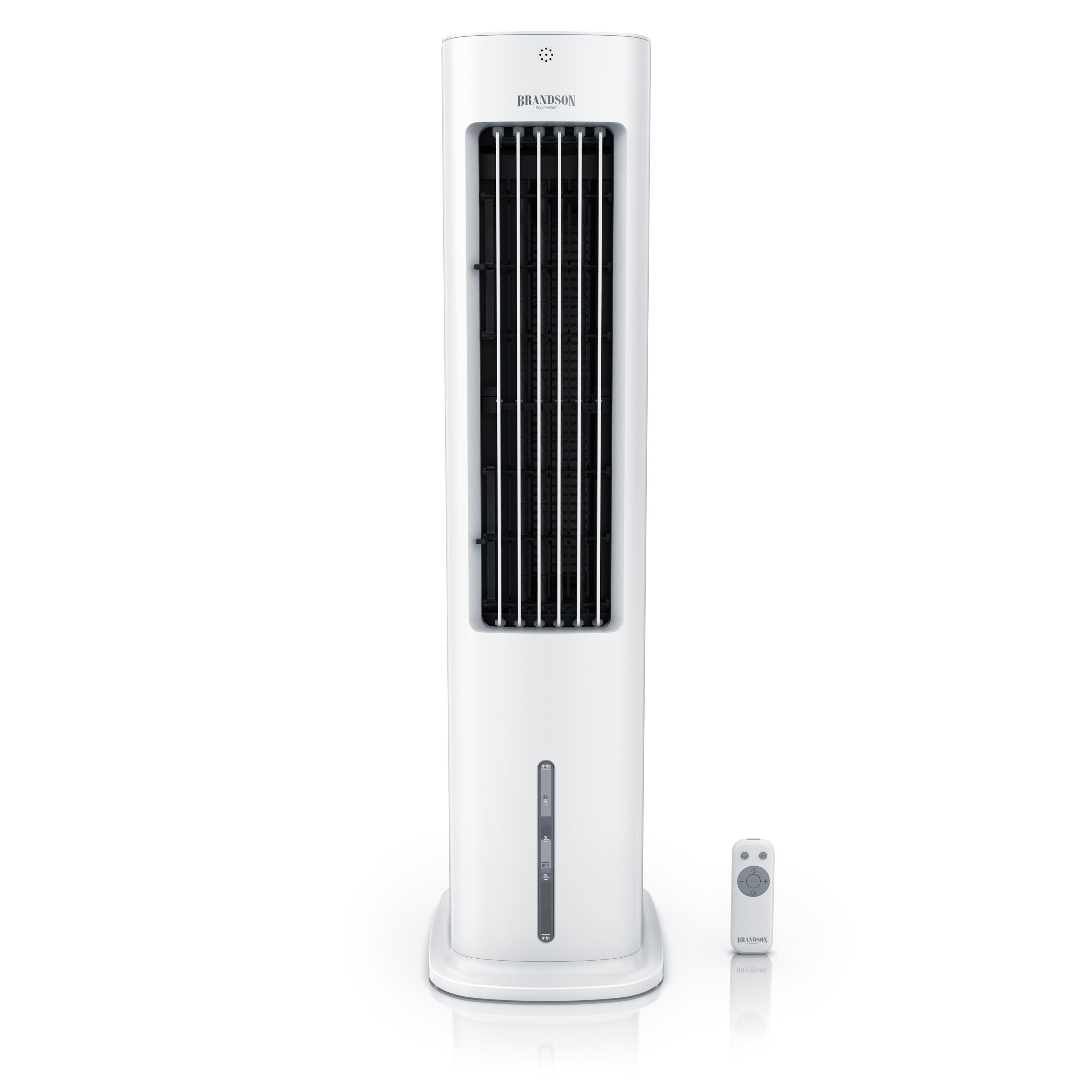 Brandson Turmventilator, mobiler Luftkühler mit Wasserkühlung, 55W, 5L Wassertank, Klimagerät