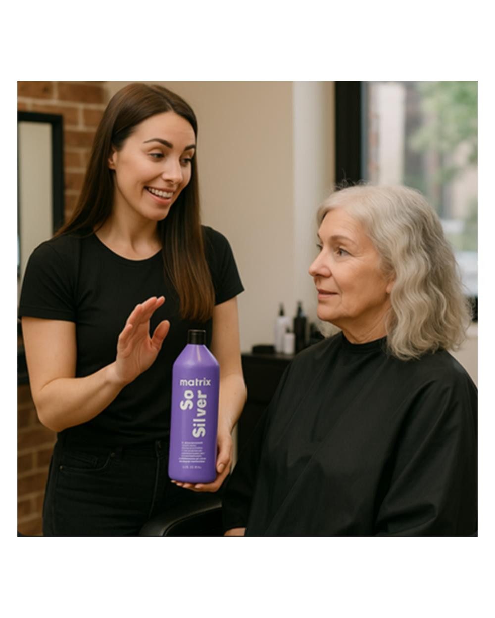 Haarshampoo Matrix Total Results So Silver Anti-Gelbstich Shampoo (1000 ml)