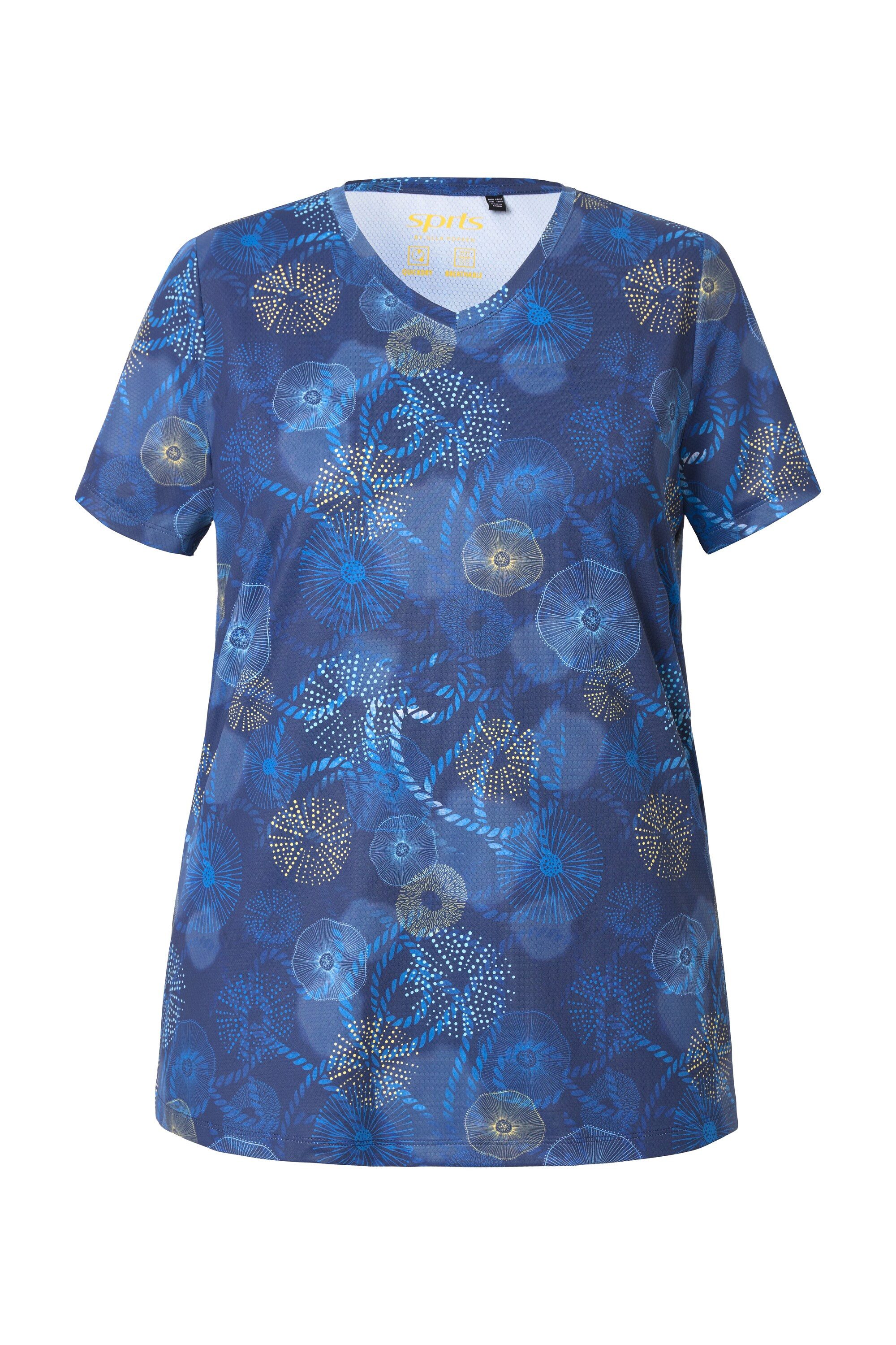 Ulla Popken T-Shirt Funktions-Shirt Quallen Classic günstig online kaufen