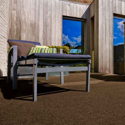 Kunstrasen Field, Andiamo, rechteckig, Höhe: 4 mm, Rasenteppich aus Nadelfilz, mit Noppen, für Balkon & Terrasse