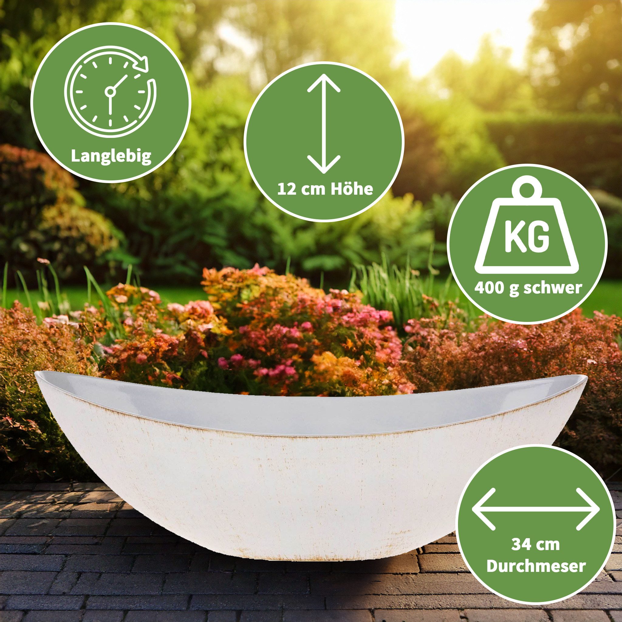 matches21 HOME & HOBBY Blumentopf Große günstig online kaufen