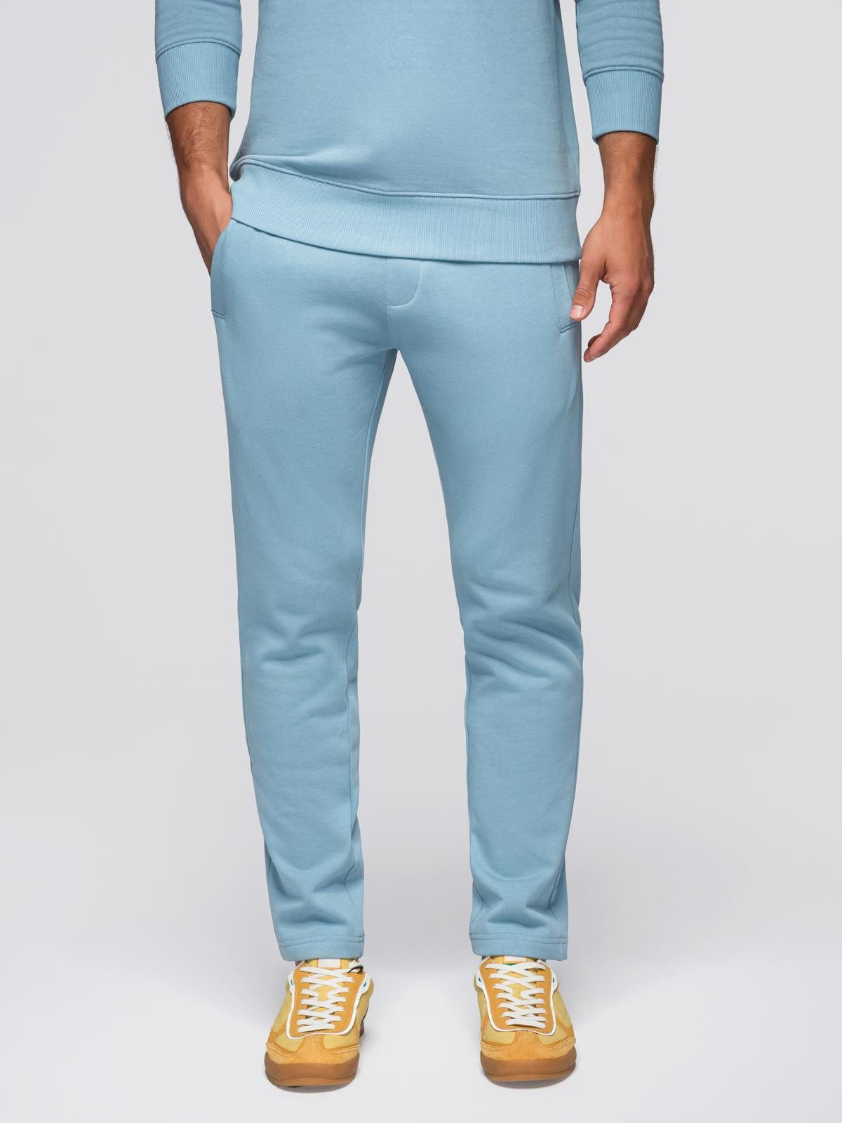 OMBRE Sweathose Herren Sweathose mit geradem Bein