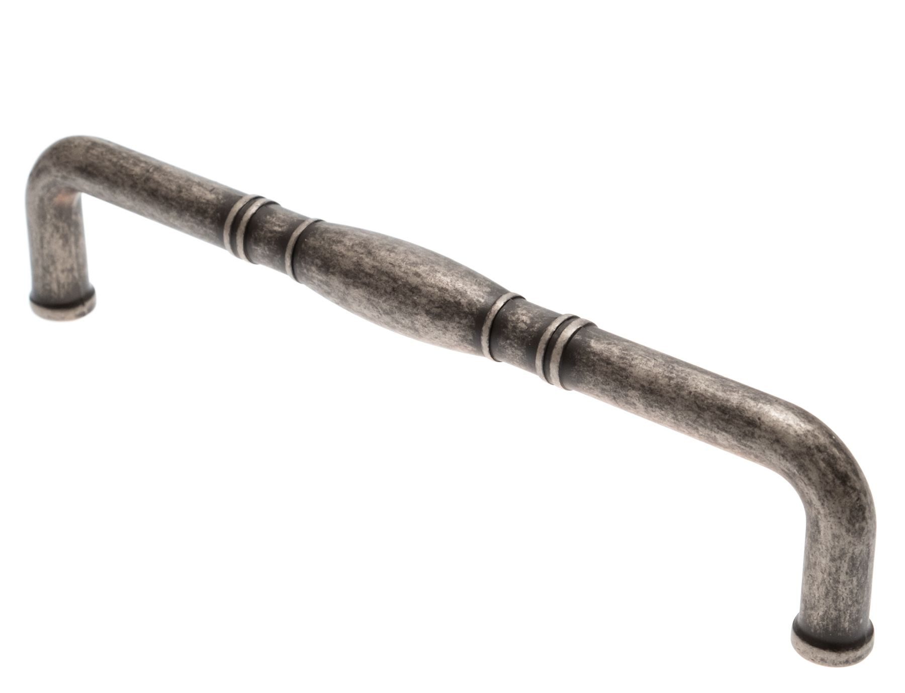livingpoint24 Möbelgriff Möbelgriff BA 160mm Küchengriff Altsilber Vintage Schrankgrif Landhaus (1-St., 20), Vintage