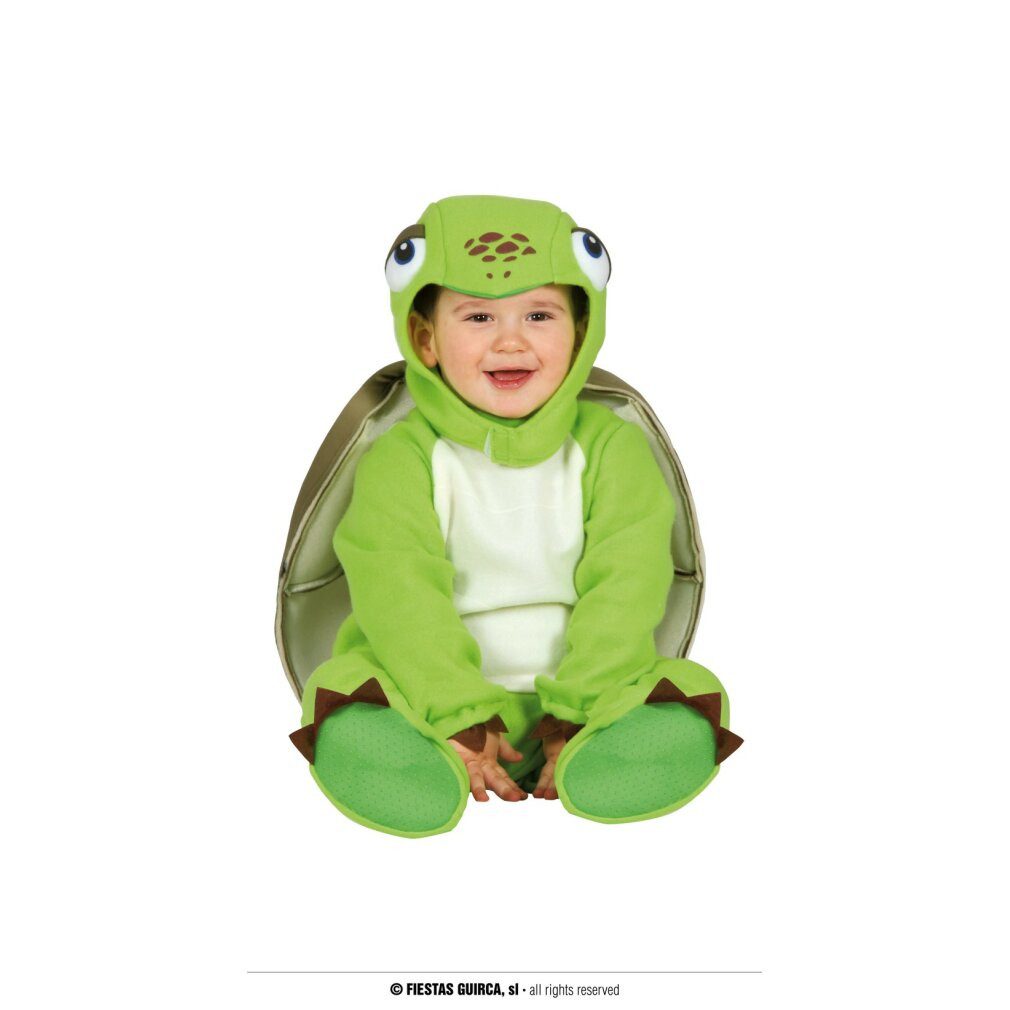 fiestasguirca Kostüm-Perücke SCHILDKRÖTE, BABY, 18-24 MONATE