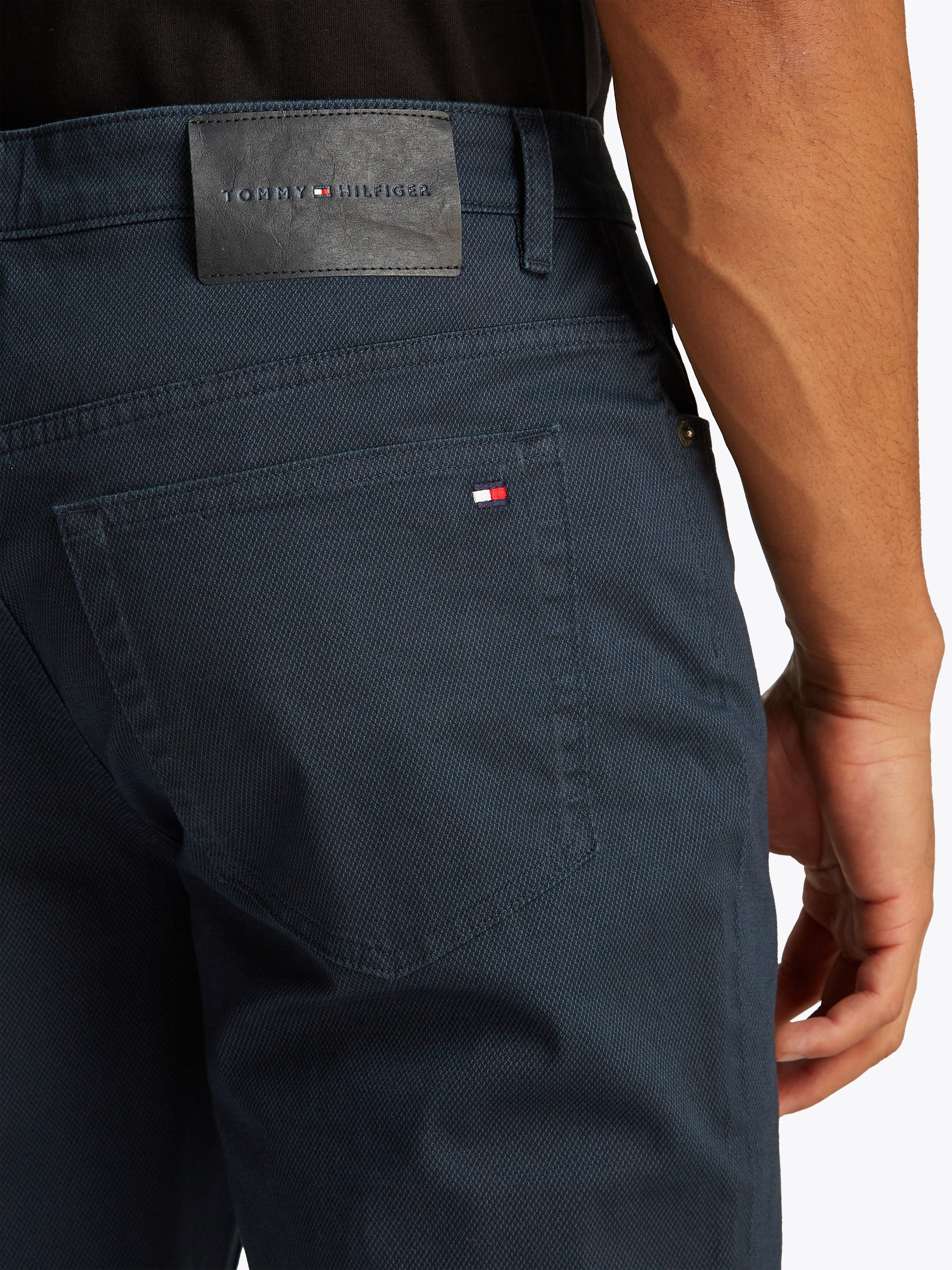 Tommy Hilfiger Chinohose DENTON 5PKT PRINTED STRUCTURE mit Struktur günstig online kaufen