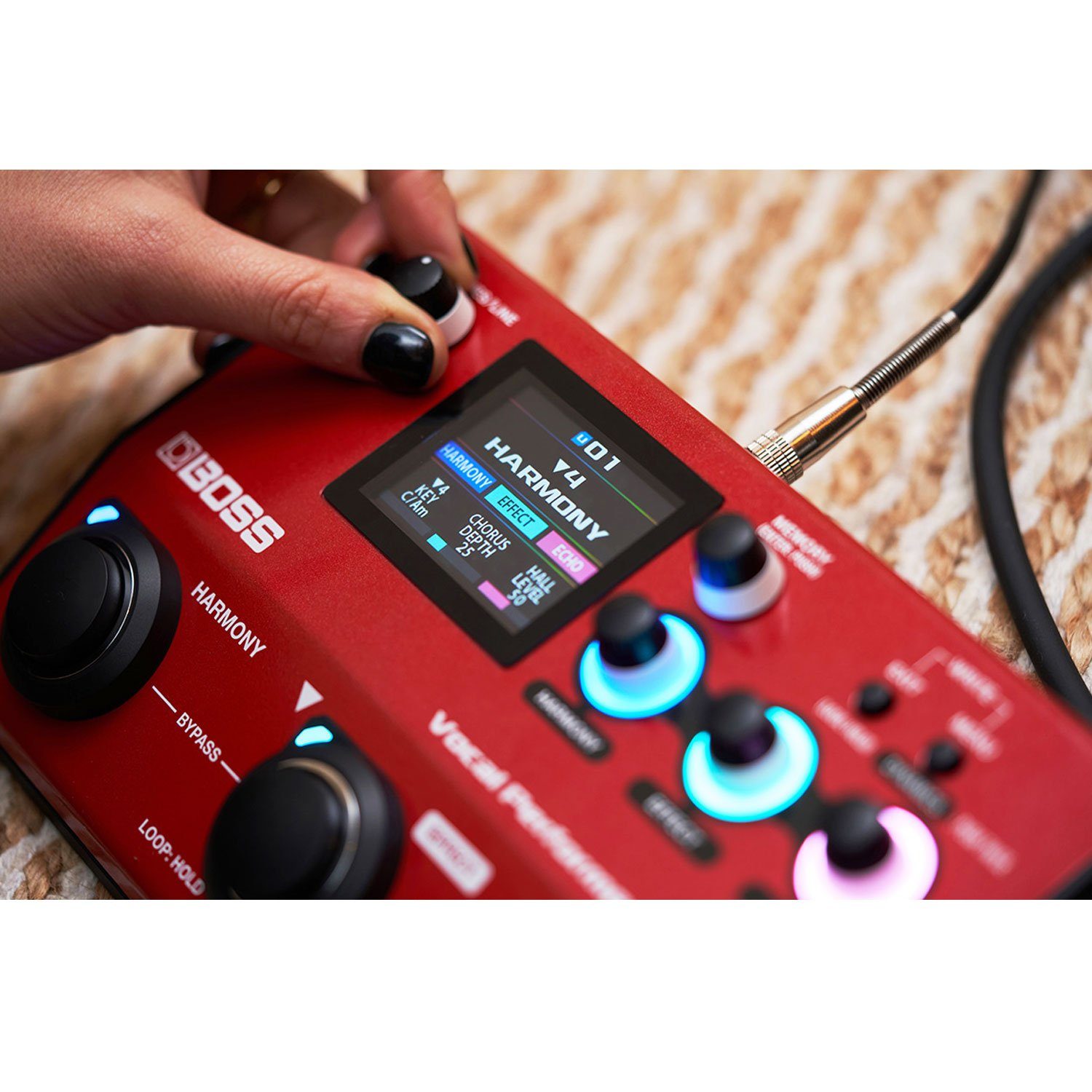 Boss by Roland Boss VE-22 Multi-Effektgerät für Gesang Digitales Aufnahmegerät (Multi-Effektgerät für Gesang) – Bild 4 von 5