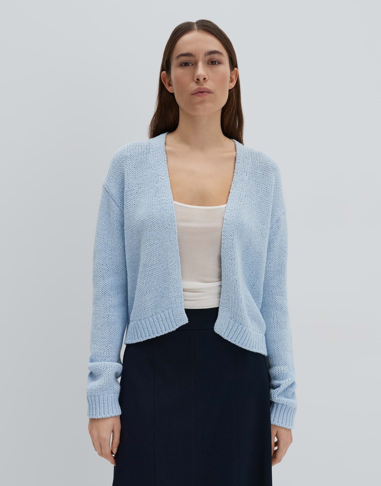 someday Cardigan TSUMI LINE Slim aus nachhaltigen Viskose-Mix Strick