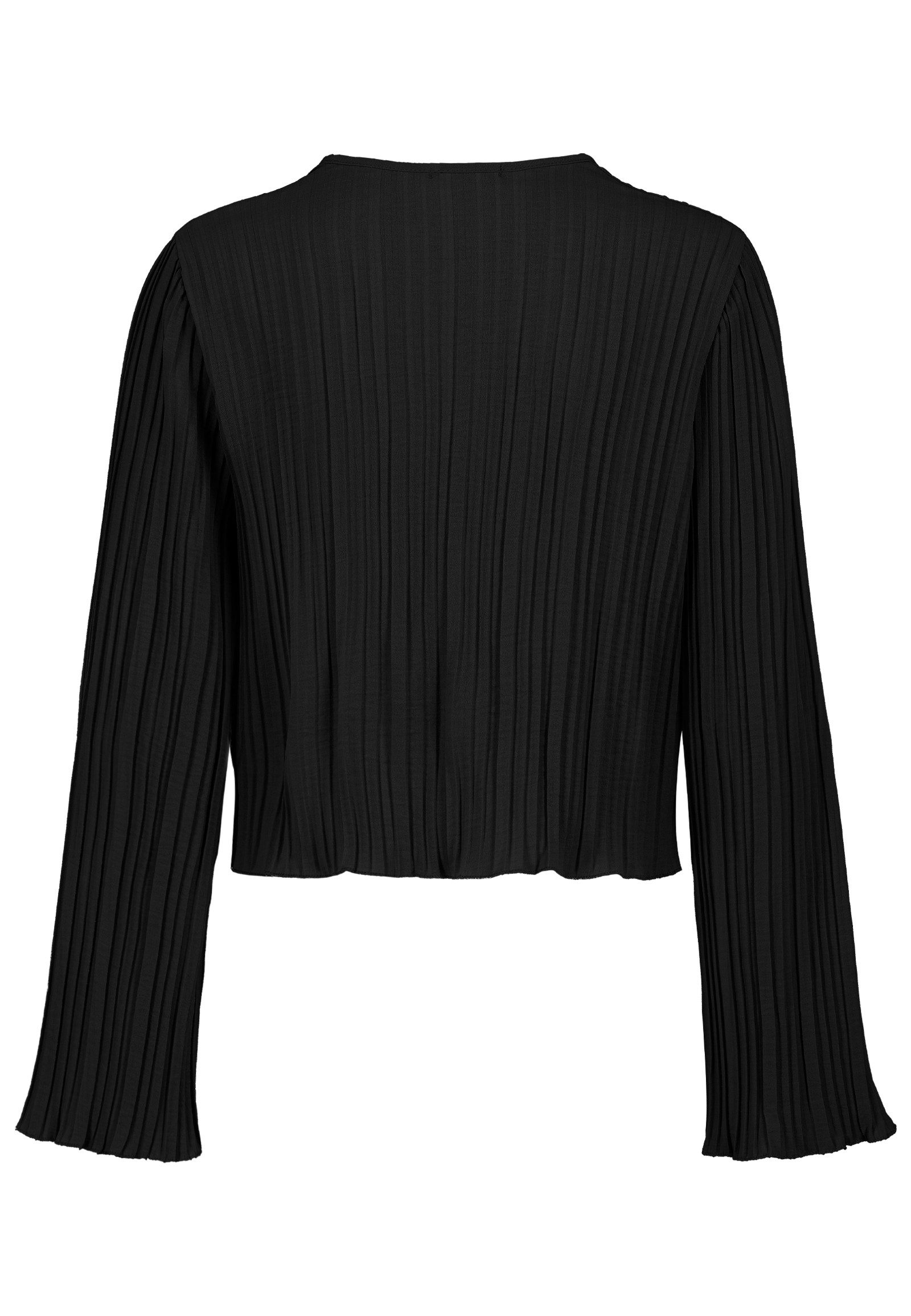SUBLEVEL Langarmbluse kurze Damenbluse mit Schnürung günstig online kaufen