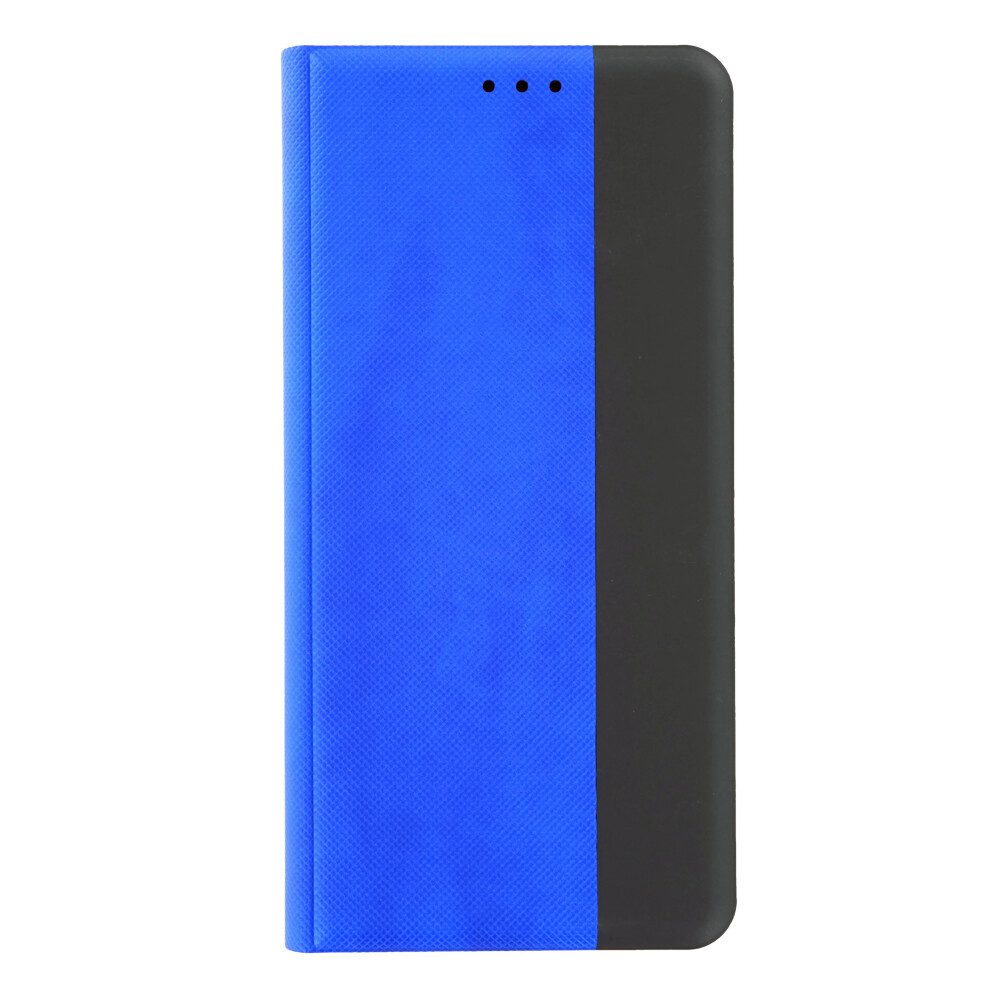 prio Handytasche prio Schutzhülle für iPhone 12 Pro Max blau-schwarz (Book Cover)