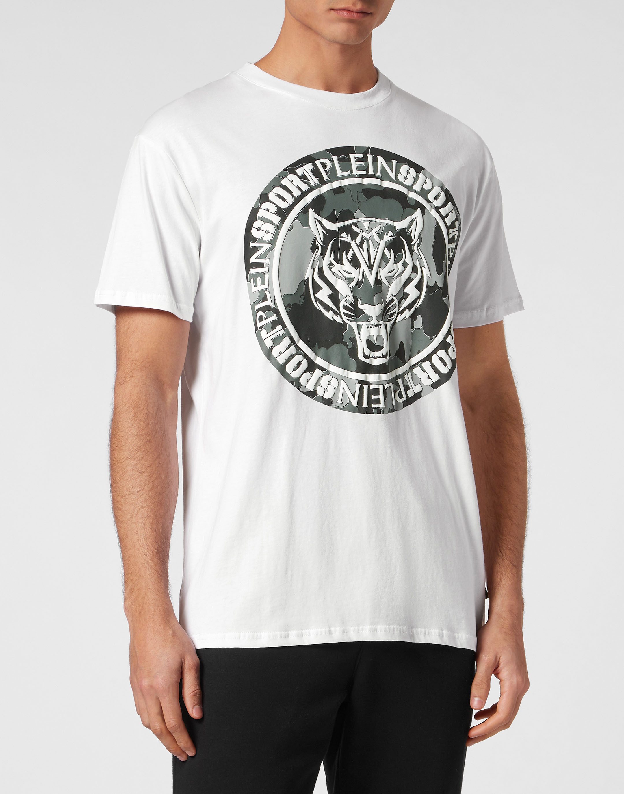 PLEIN SPORT T-Shirt Carbon Tiger