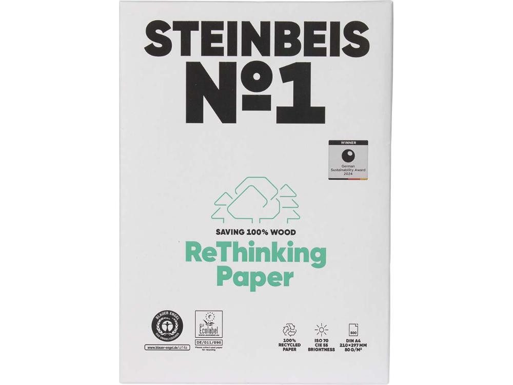 STEINBEIS Kopierpapier Steinbeis Recycling Kopierpapier 'No.1, ClassicWhi