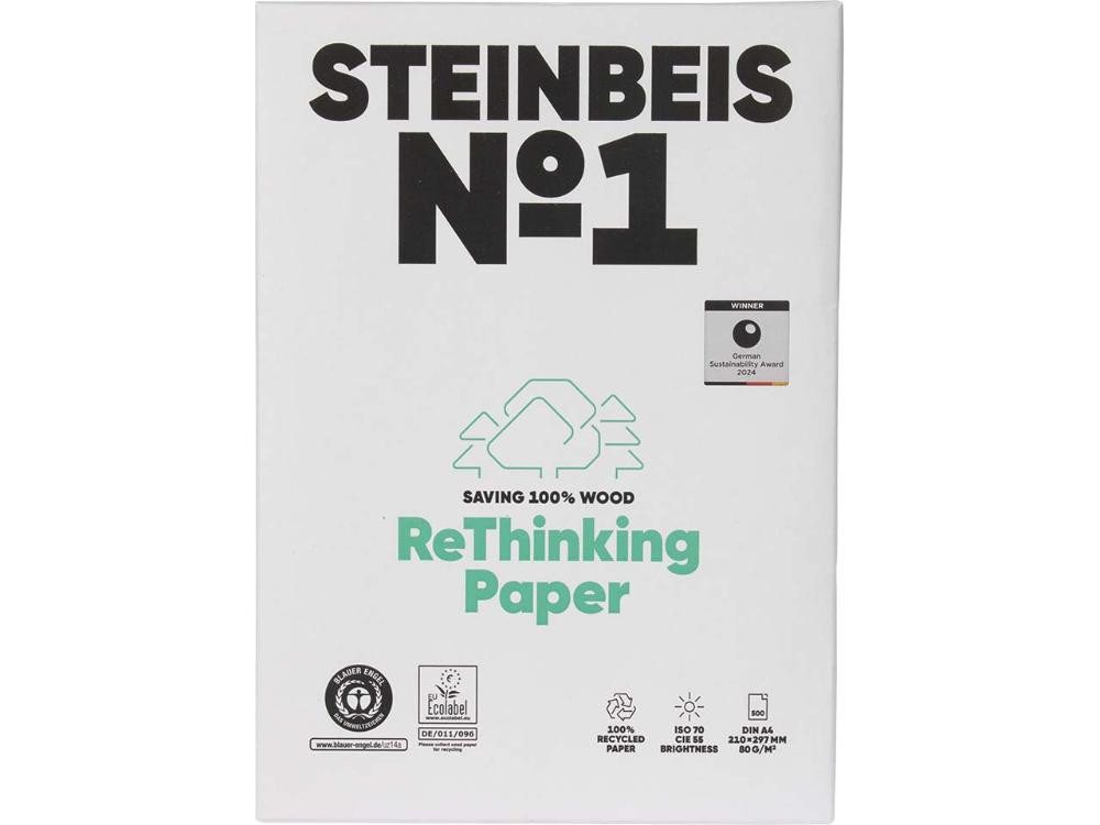 Thumbnail - STEINBEIS Kopierpapier Steinbeis Recycling Kopierpapier 'ClassicWhite' DI