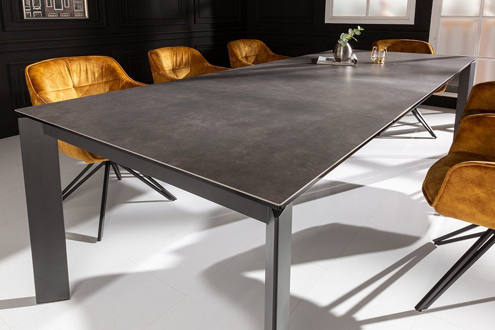 riess-ambiente Esstisch X7 180-240cm anthrazit (Einzelartikel, günstig online kaufen