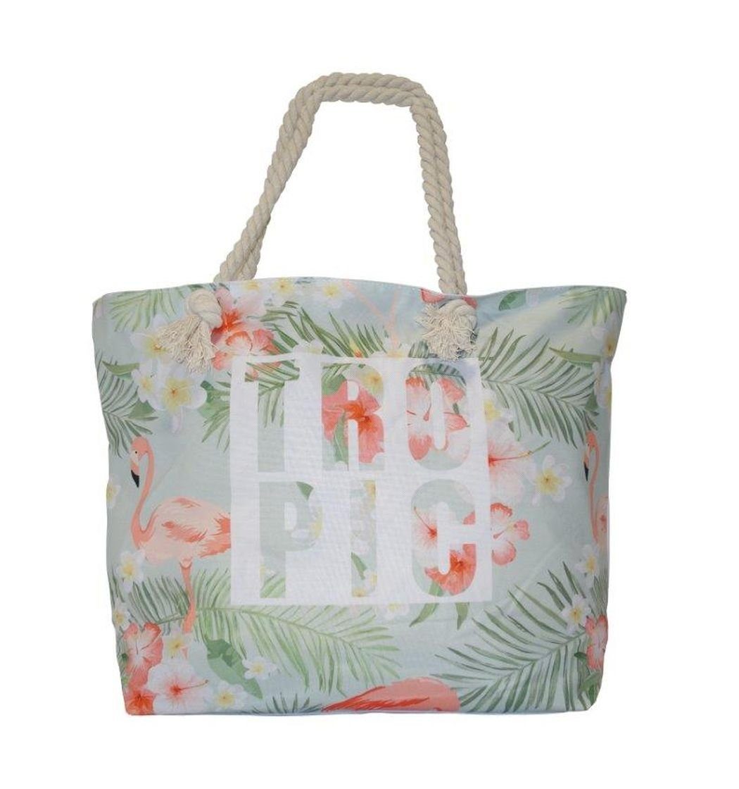 Antonio Strandtasche Strandtasche Tasche Motiv Summer Tropic Art: Nr. 76 - Tropic - Bunt