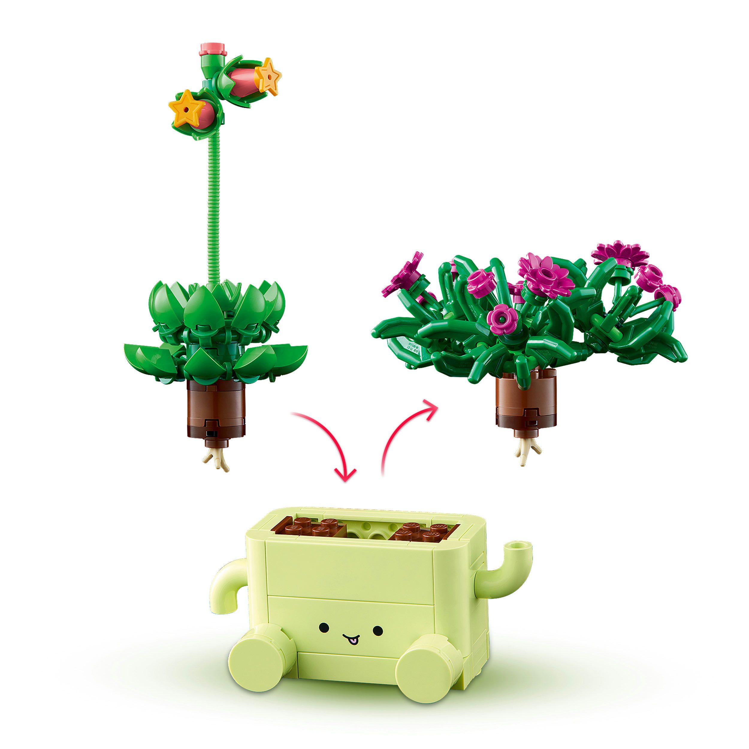 LEGO® Schaukelnde Pflanzen (11506), LEGO Botanicals Konstruktionsspielsteine, (253 St) – Bild 4 von 5