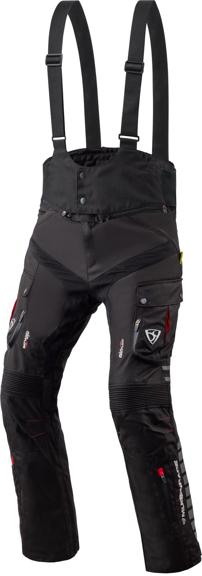 MUGENRACE Motorradhose Viaggiare wasserdichte Motorrad Textilhose Verbindungsreißverschluss,Knieprotektoren enthalten,herausnehmbar