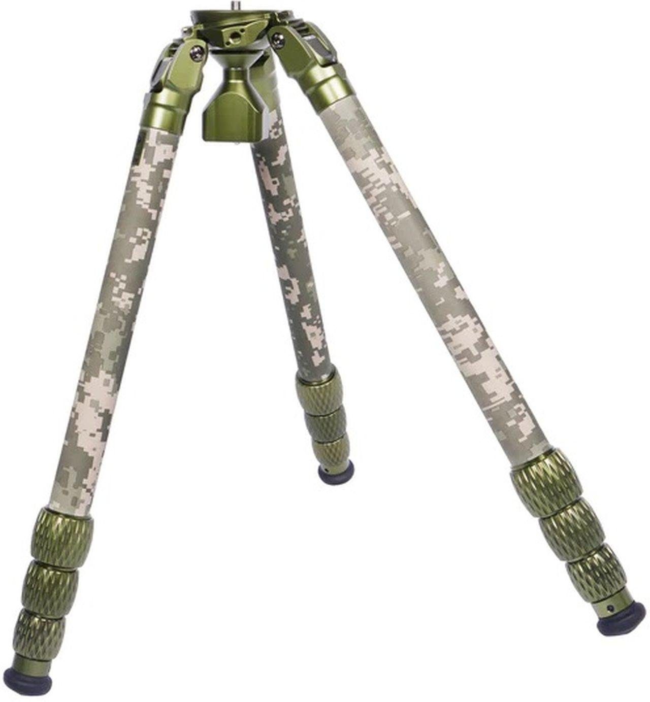 CT-3204 Camouflage 2in1 Stativ Carbon mit 15°Nivel Stativhalterung