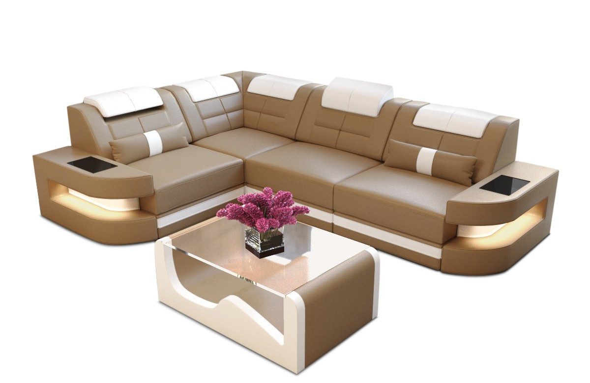Sofa Dreams Ecksofa Ledercouch Sofa Leder günstig online kaufen