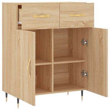 vidaXL Sideboard Sideboard Sonoma-Eiche 69,5x34x90 cm Holzwerkstoff (1 St)